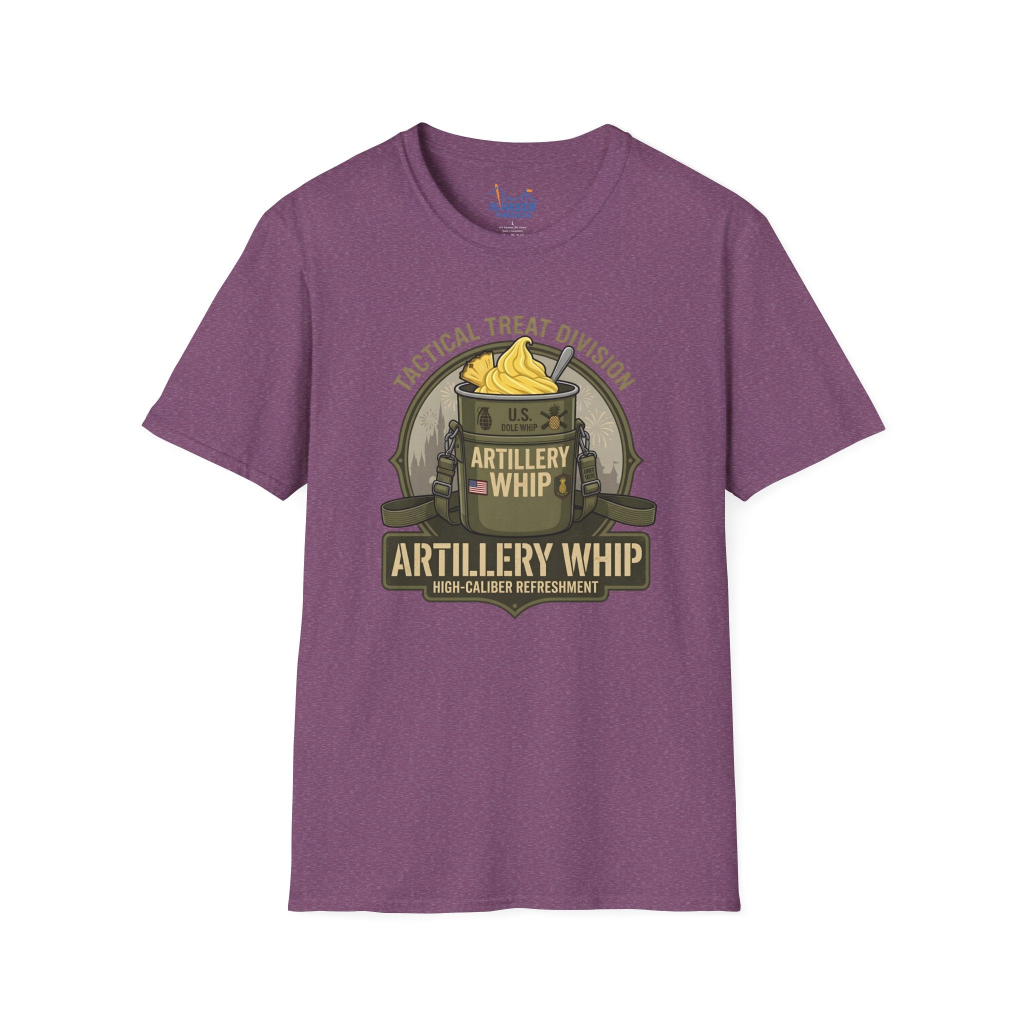 Artillery Whip Army Snack Shirt – Funny Military Theme Park Tee