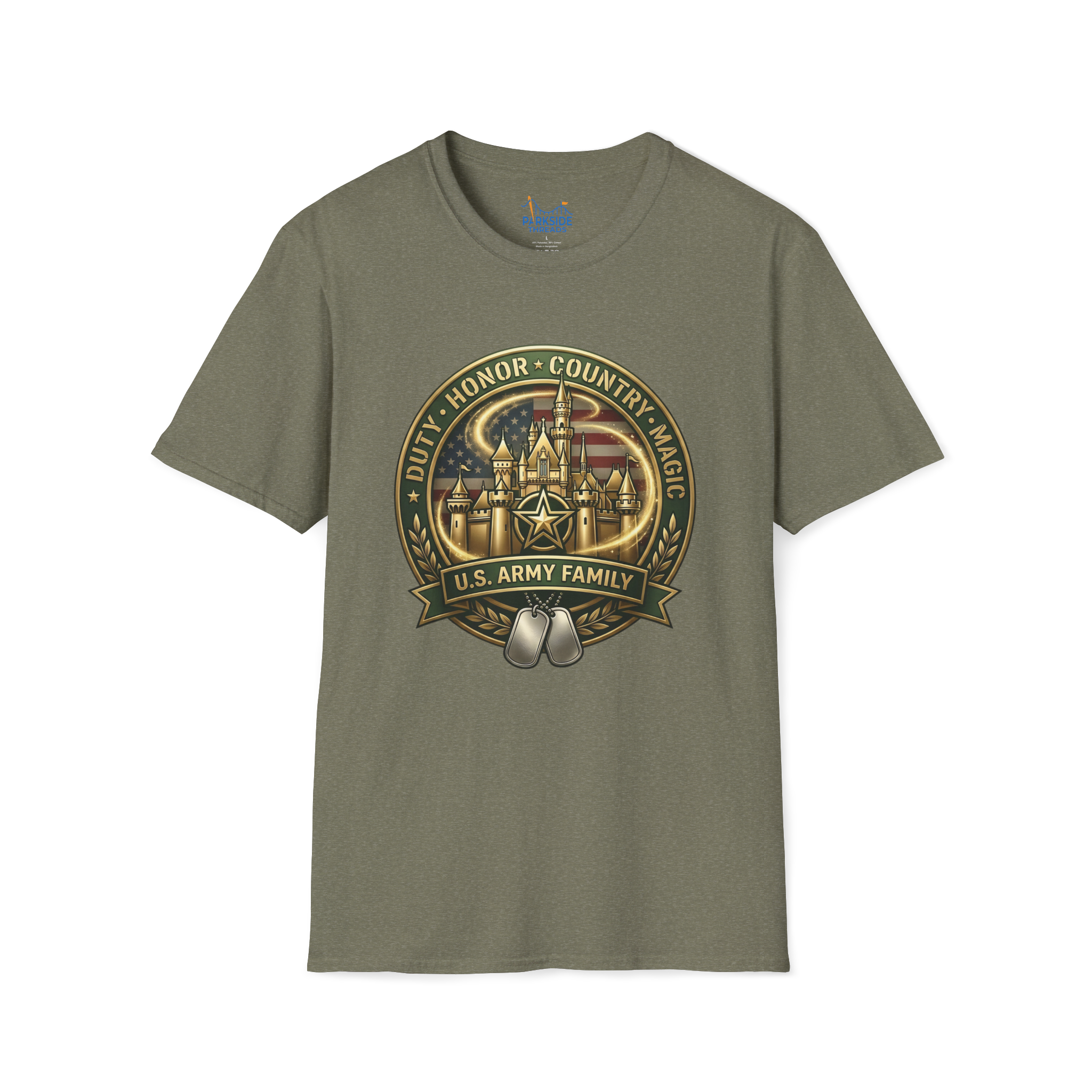 Duty Honor Country Magic Army Family Shirt