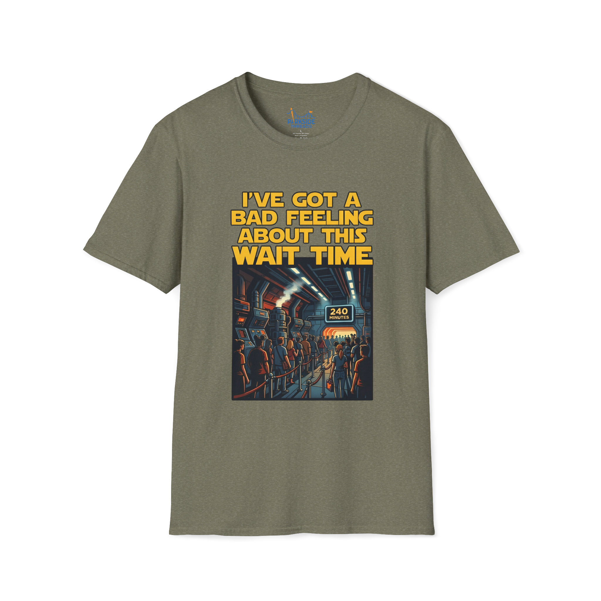 Bad Feeling About This Wait Time Theme Park Shirt
