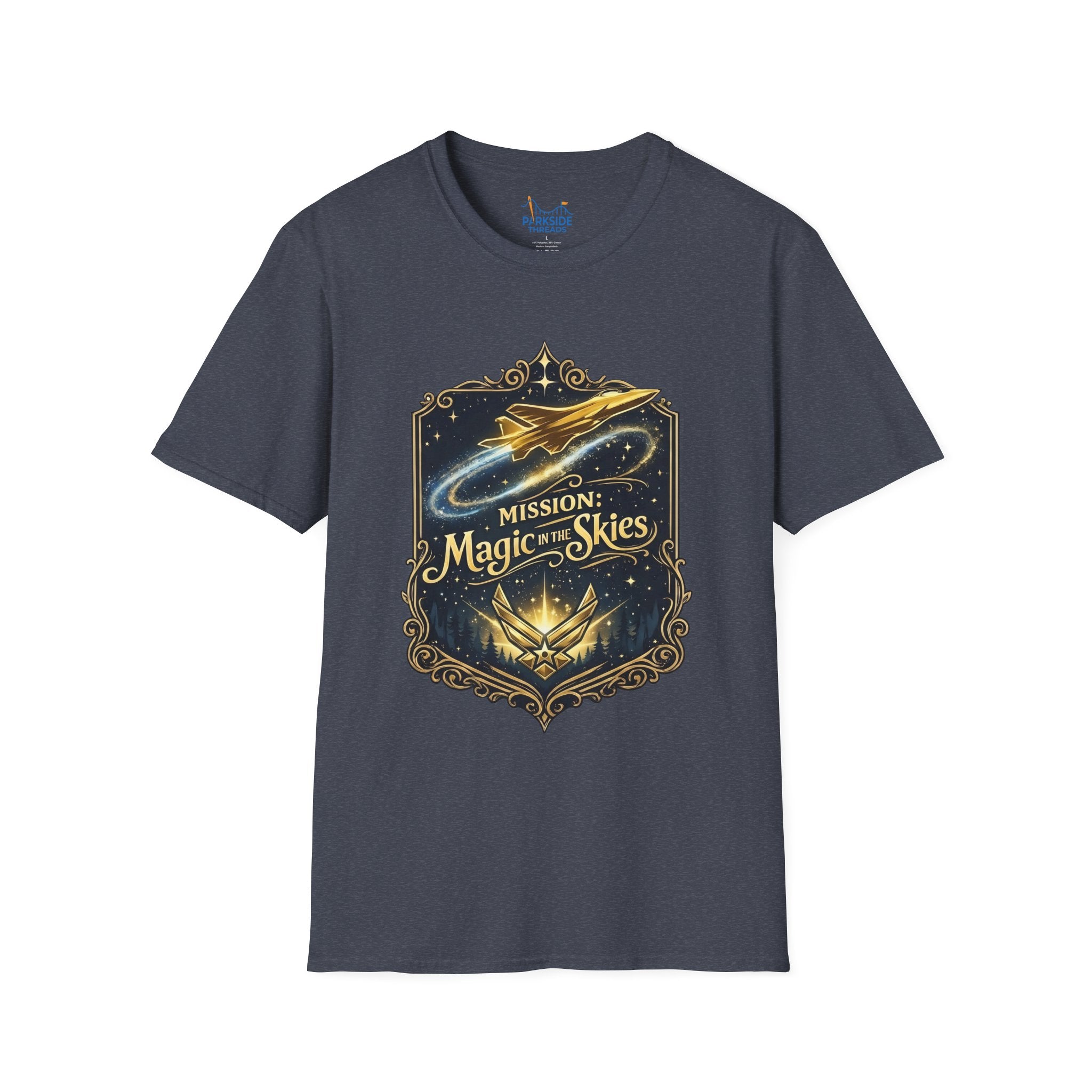 Mission Magic in the Skies Air Force Inspired Theme Park T-Shirt