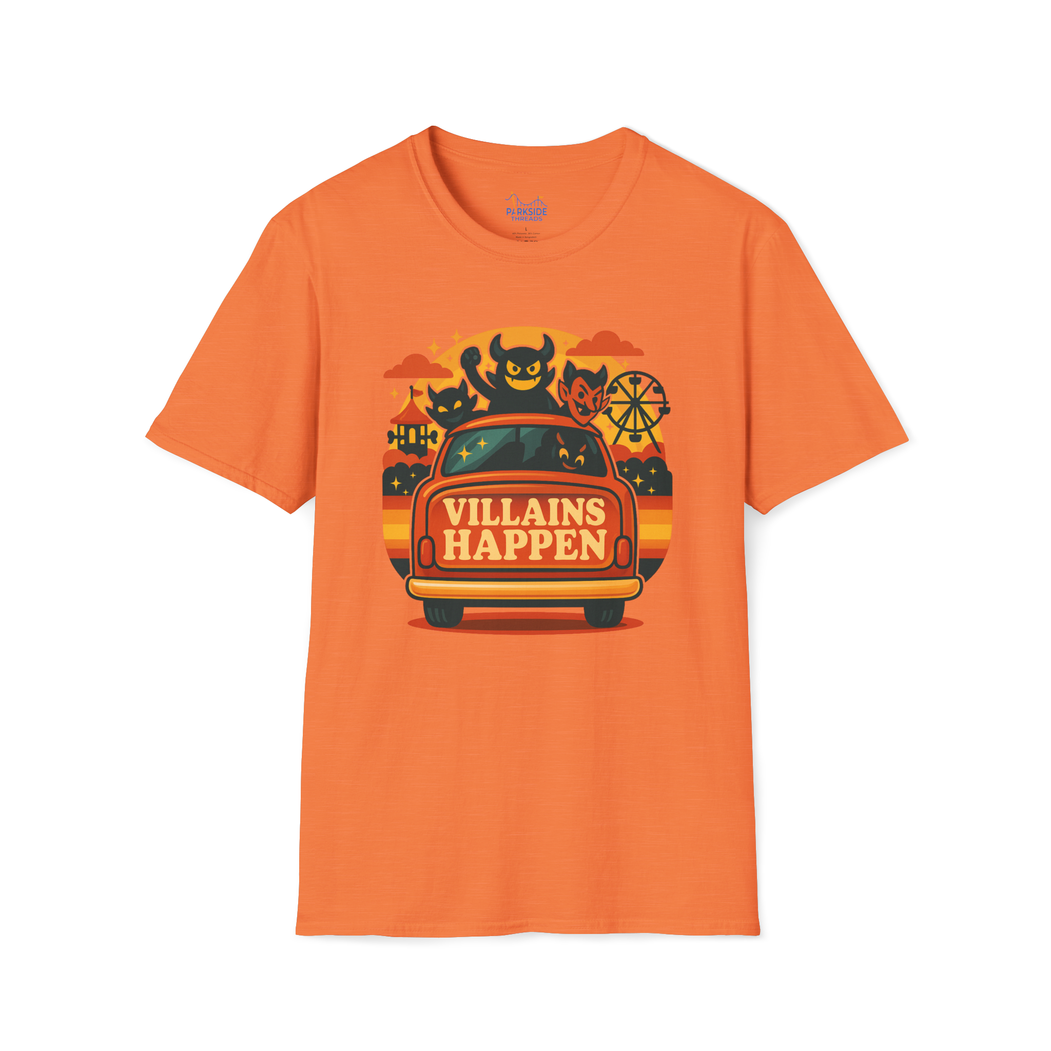 Villains Happen Park Dad Tee