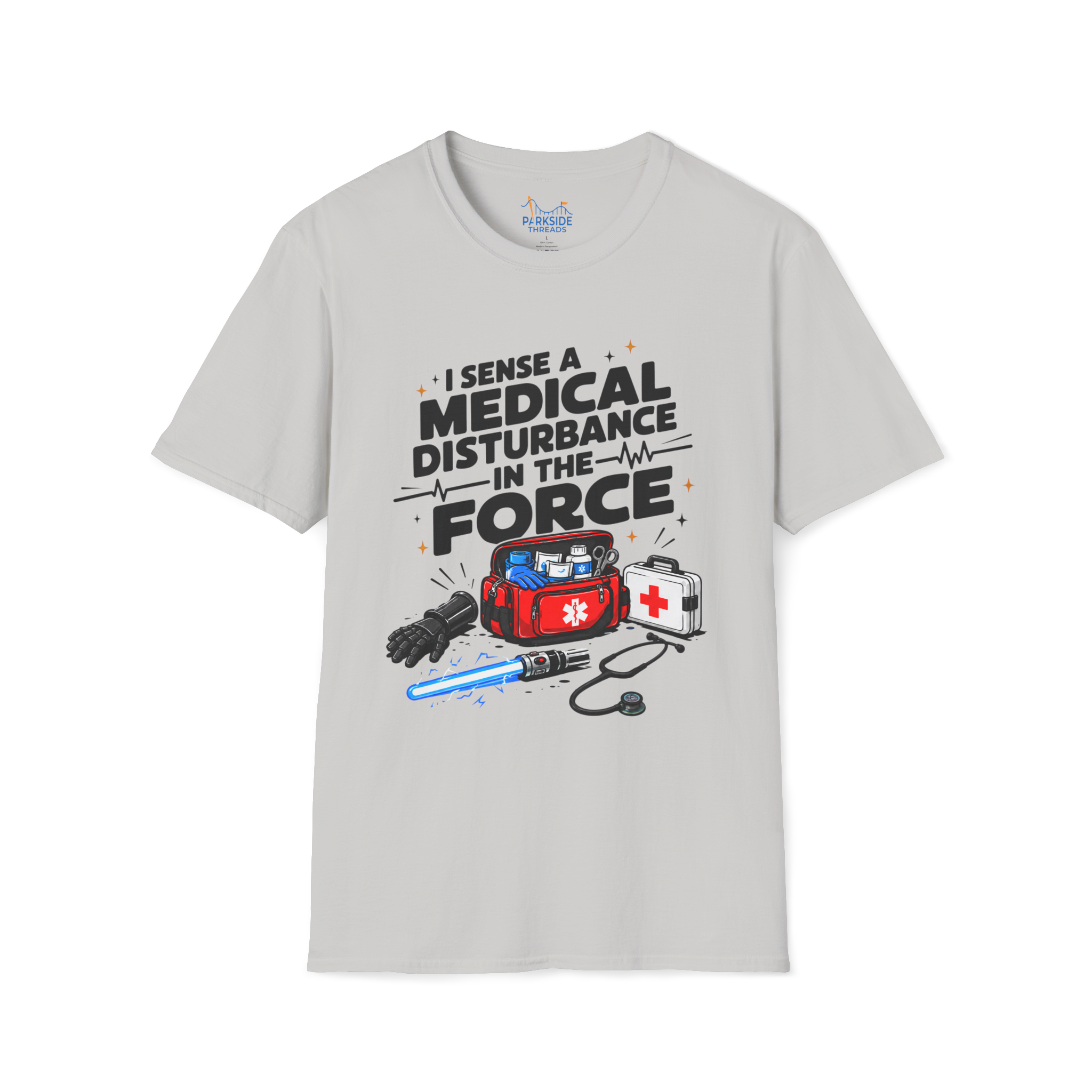 I Sense a Medical Disturbance in the Force EMS Parody T-Shirt