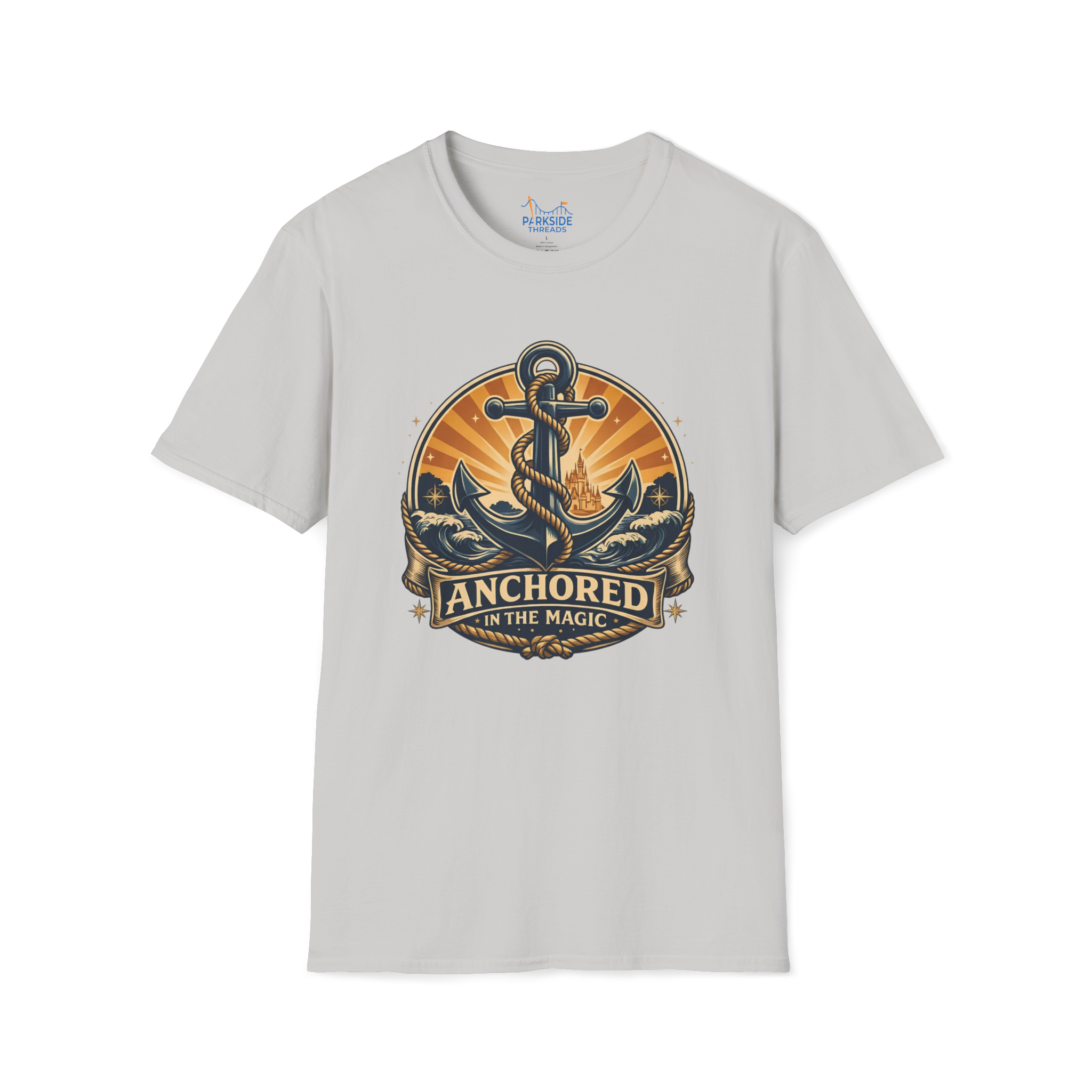 Anchored in the Magic Navy Shirt