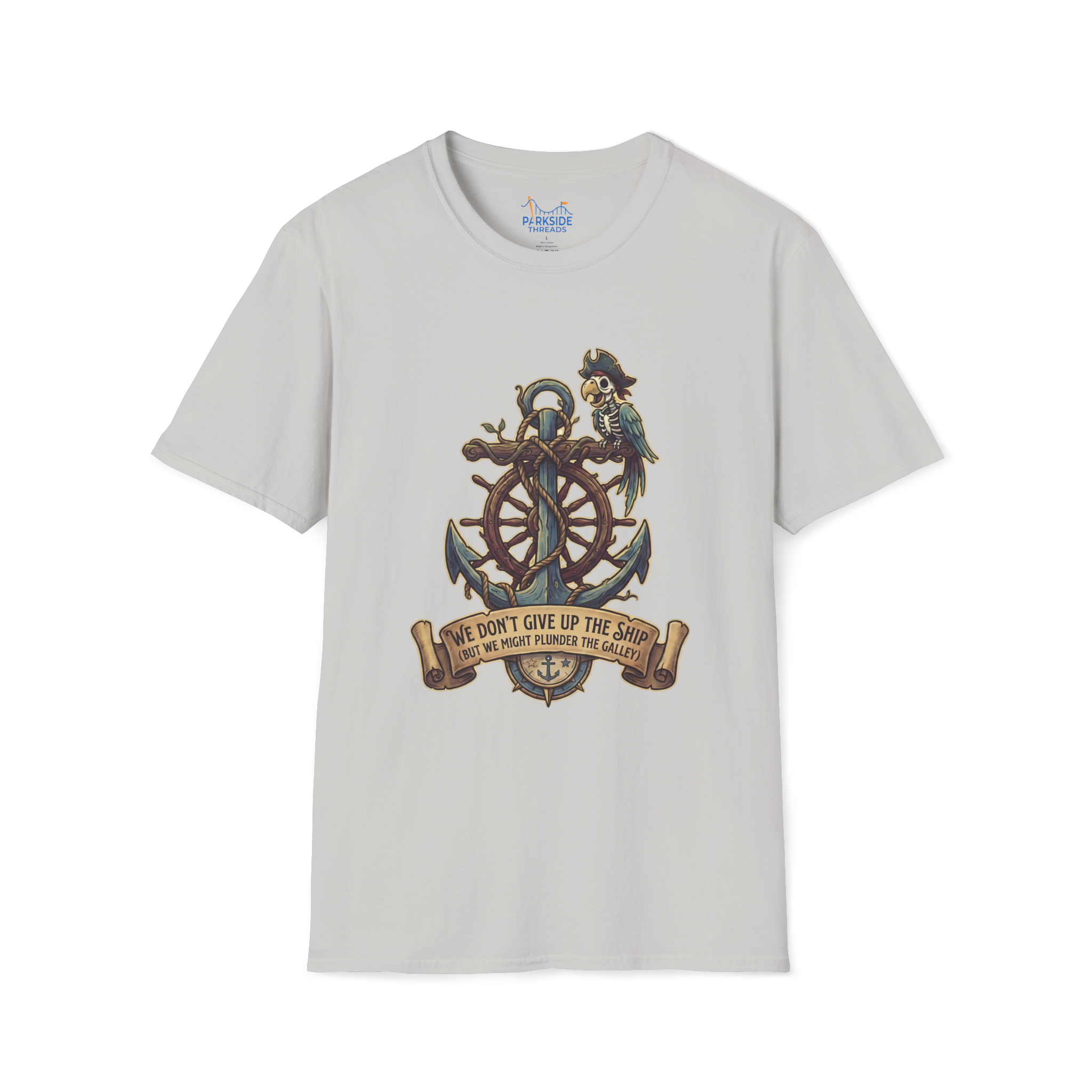 Navy Veteran Theme Park Shirt – Don’t Give Up the Ship