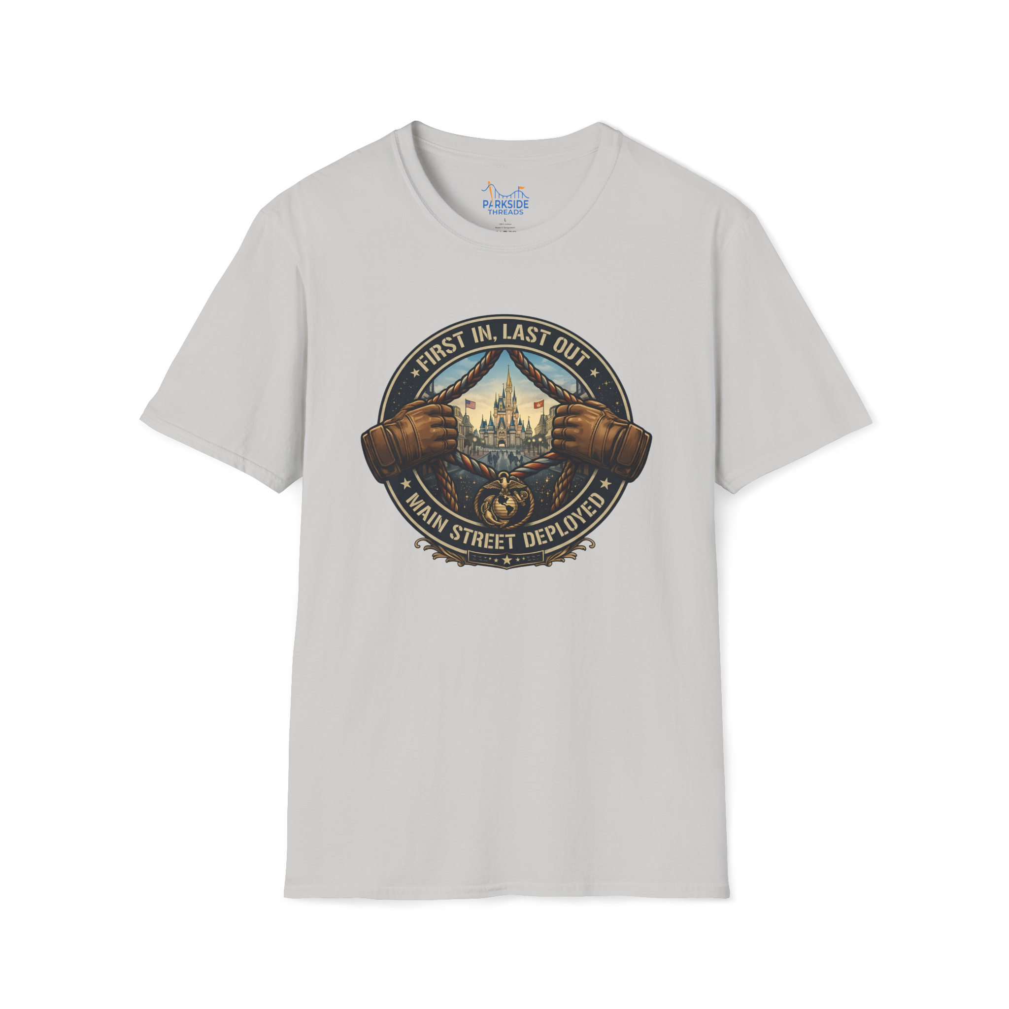 Main Street Deployed Marine Family Shirt
