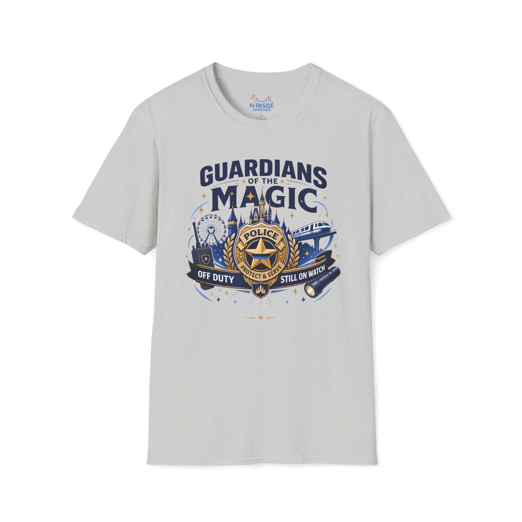 Guardians of the Magic Police Officer Theme Park Shirt, Off Duty Cop Vacation Tee, Law Enforcement Gift