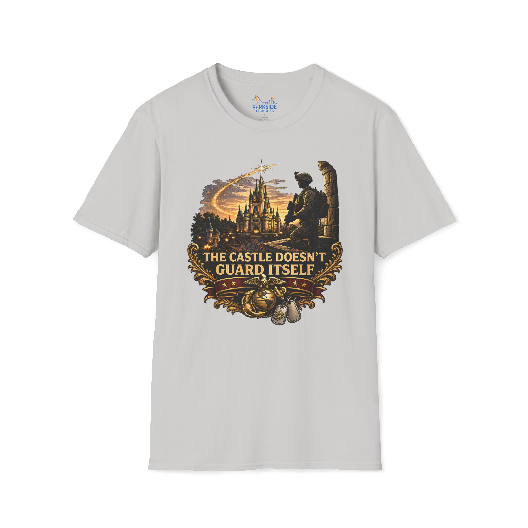 The Castle Doesn’t Guard Itself Marine Shirt