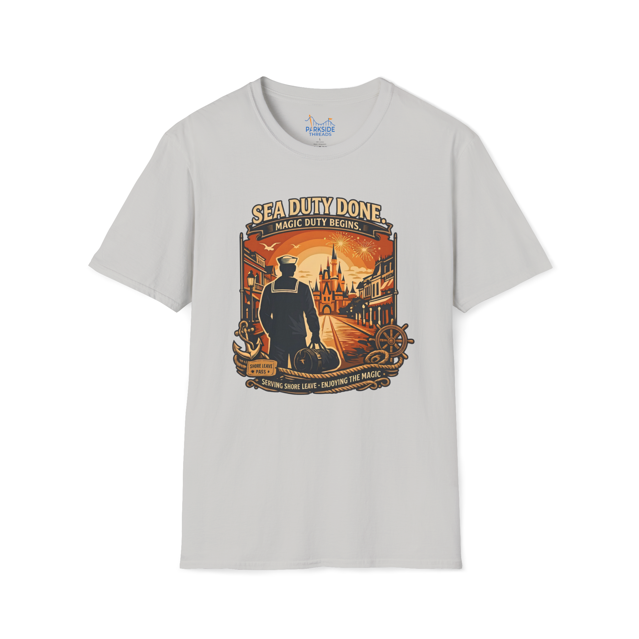 Sea Duty Done Navy Theme Park Shirt