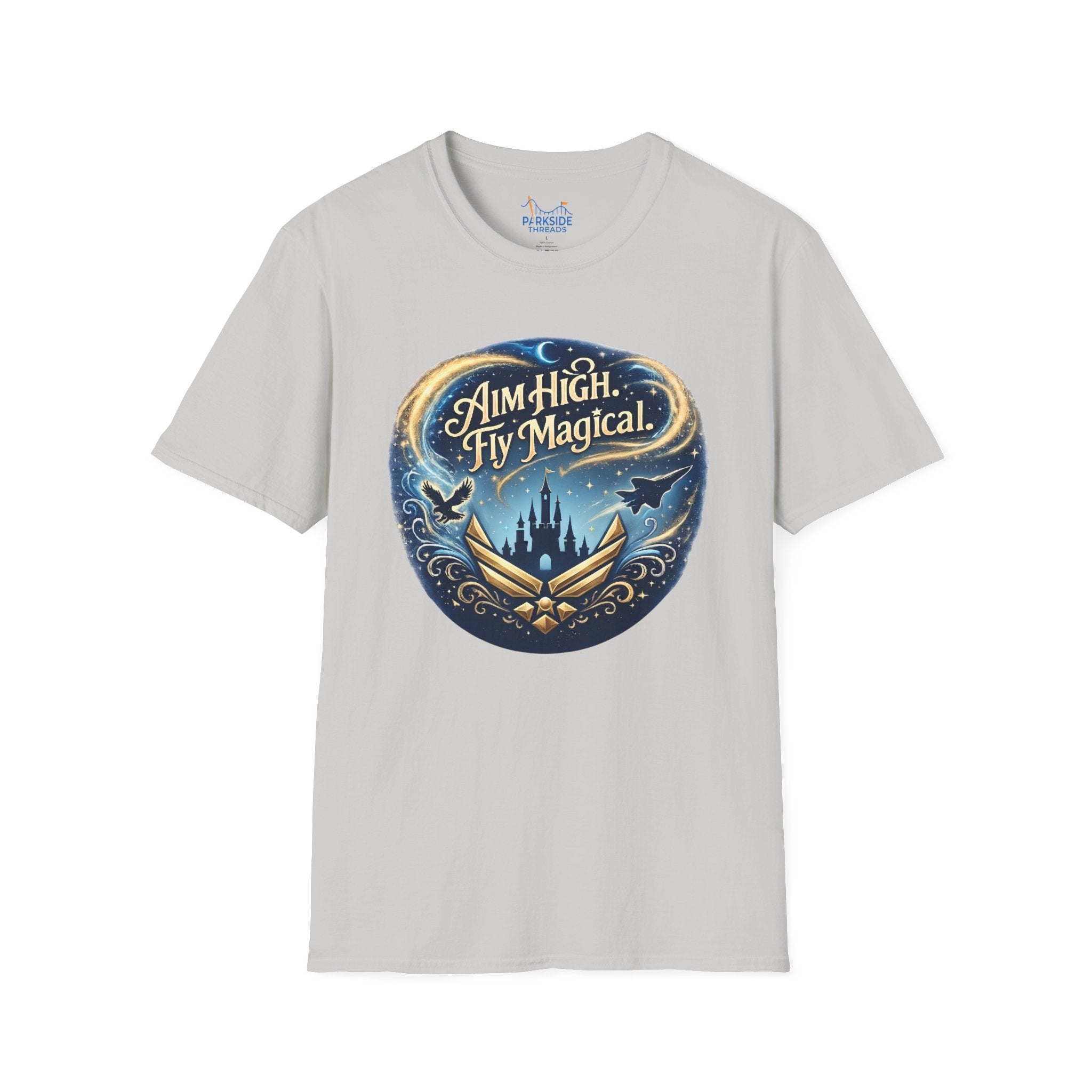 aim high, fly magical - tee shirt