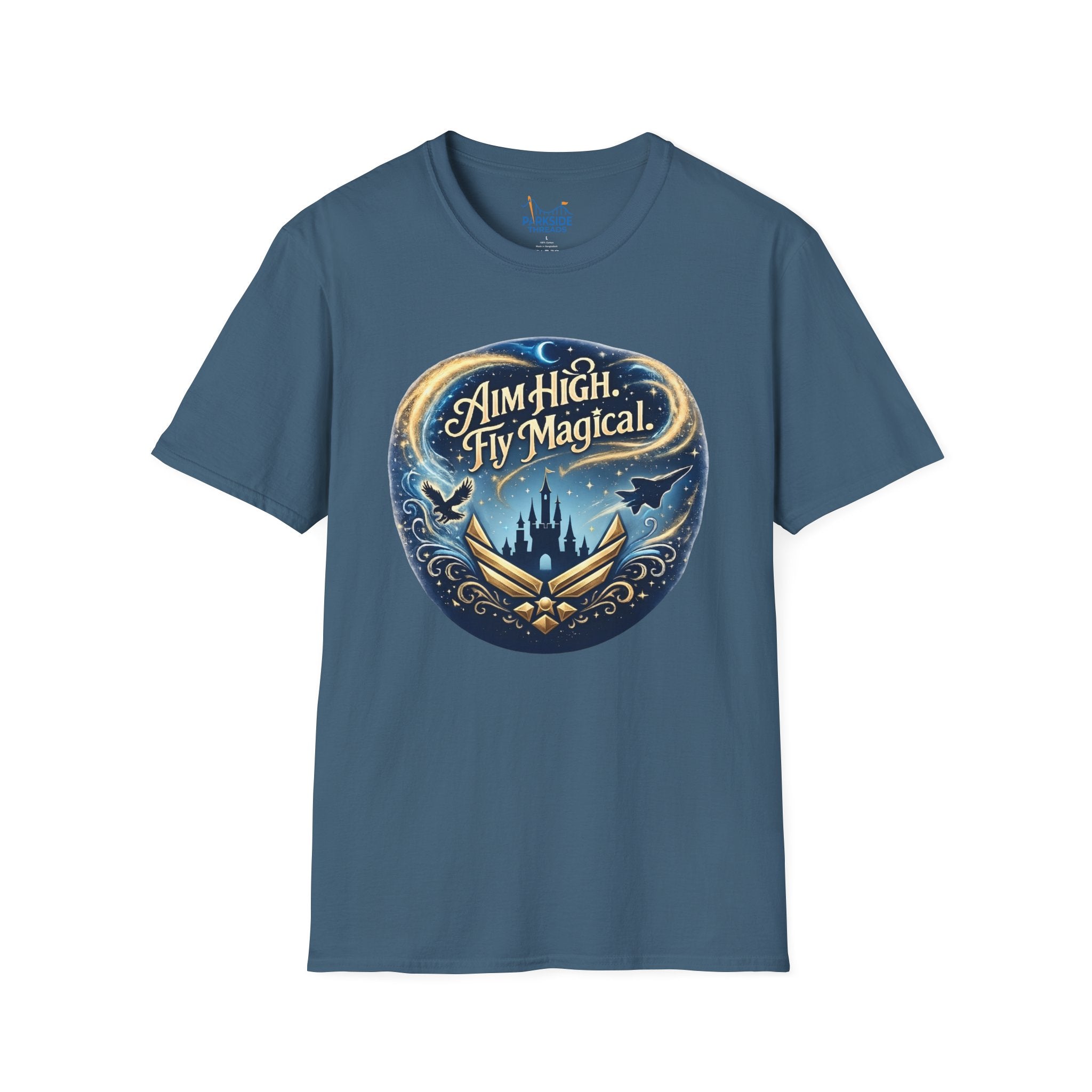 aim high, fly magical - tee shirt