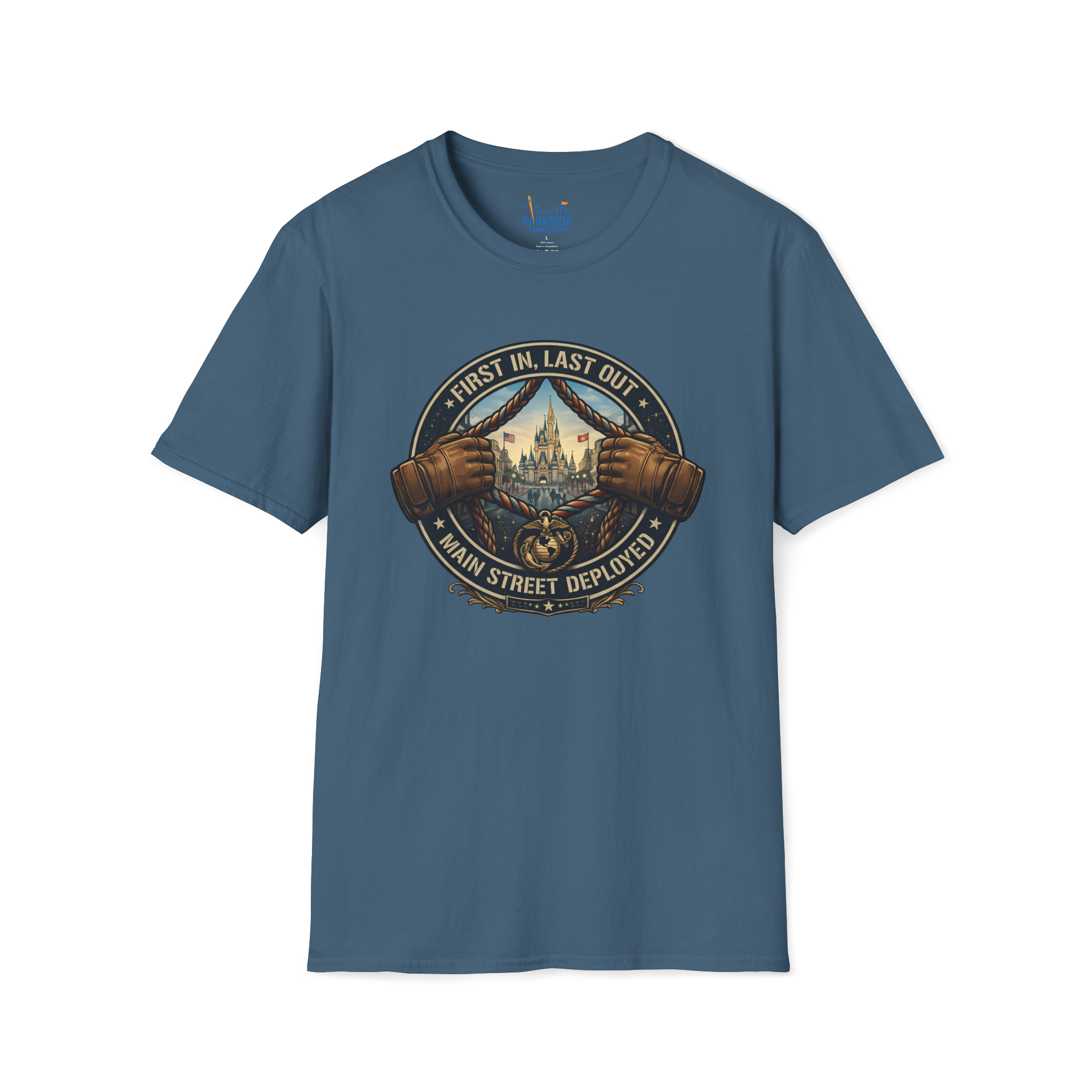 Main Street Deployed Marine Family Shirt