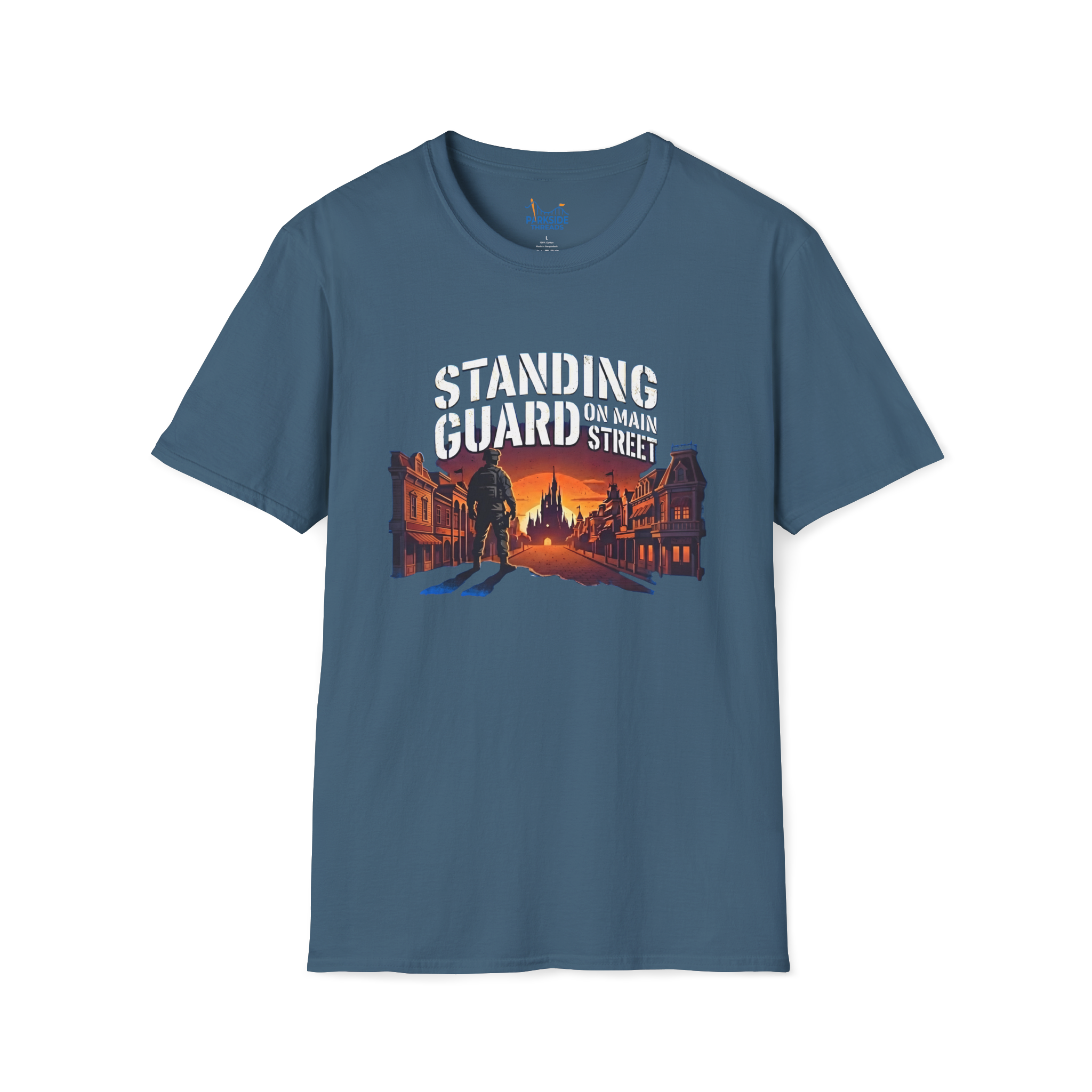 Standing Guard on Main Street Veteran Shirt