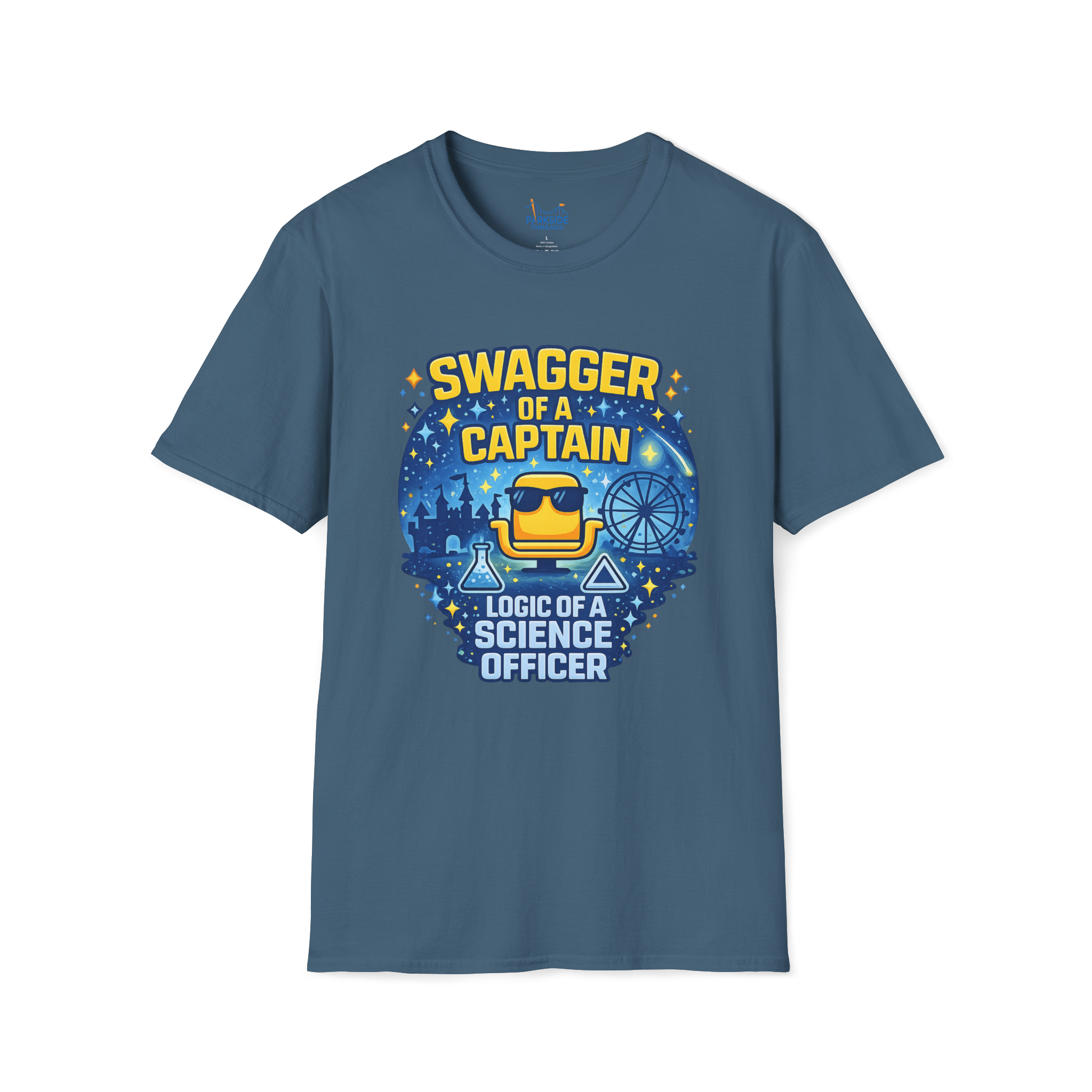 Captain Swagger. Science Officer Logic. Tee