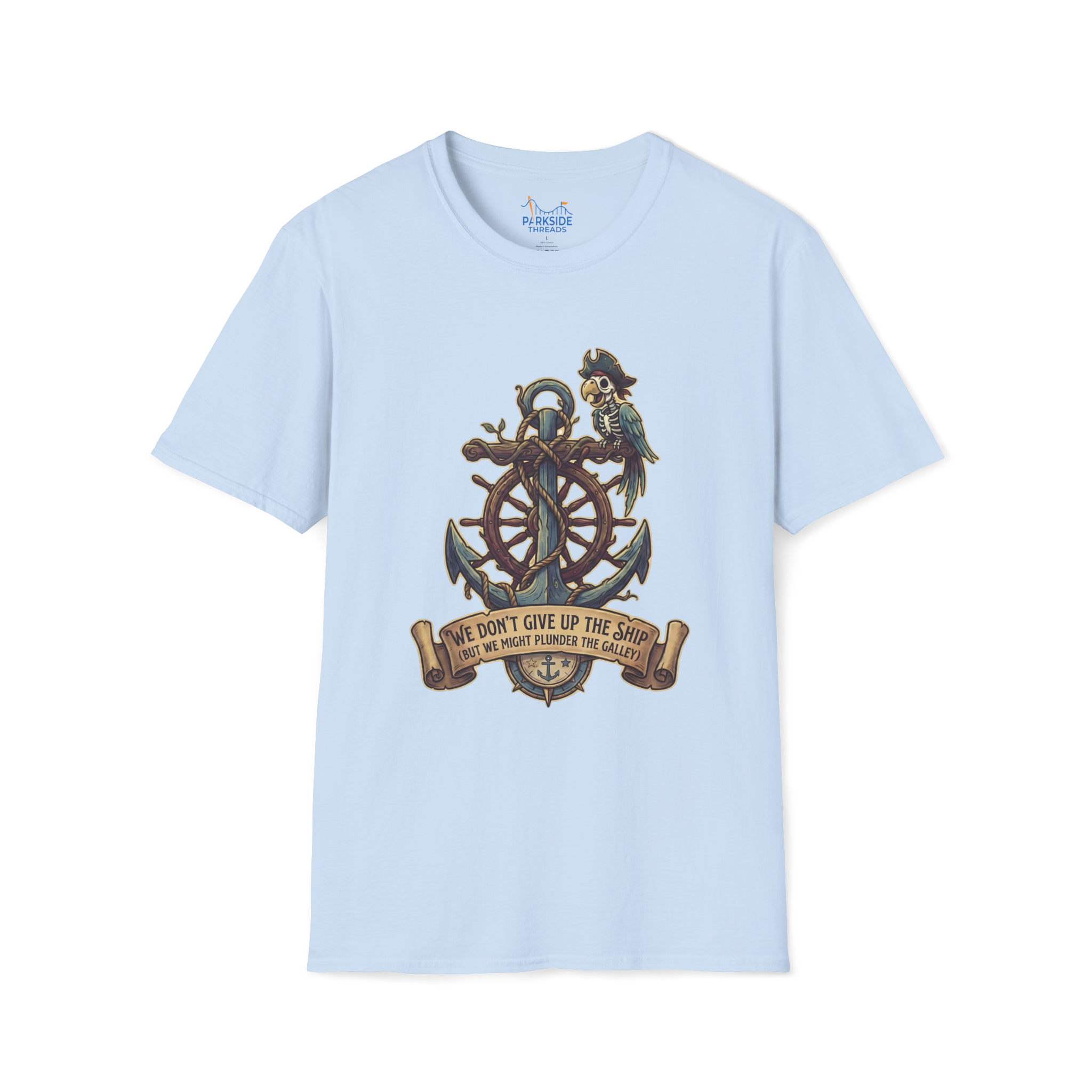 Navy Veteran Theme Park Shirt – Don’t Give Up the Ship