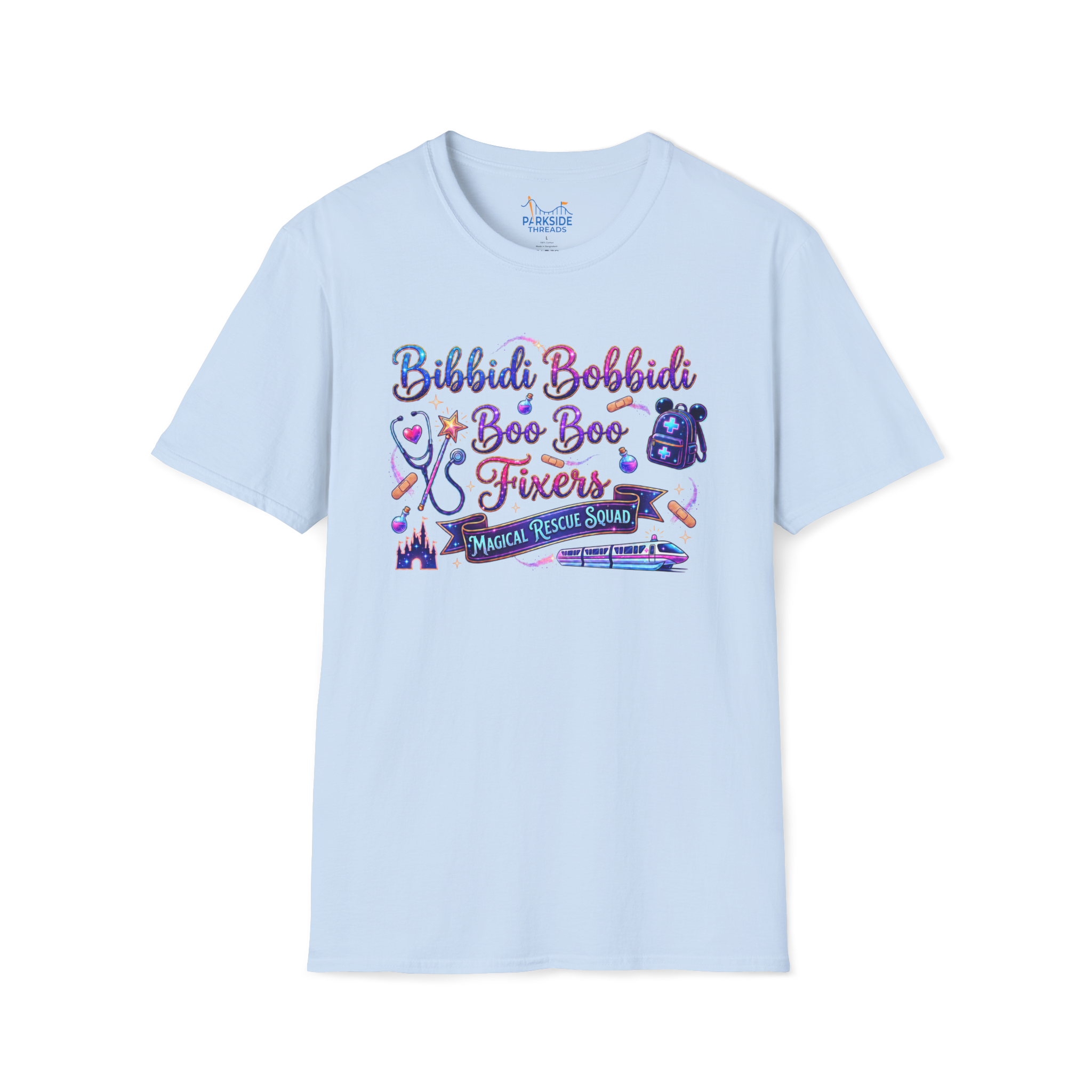 Bibbidi Bobbidi Boo Boo Fixers Magical Rescue Squad T-Shirt