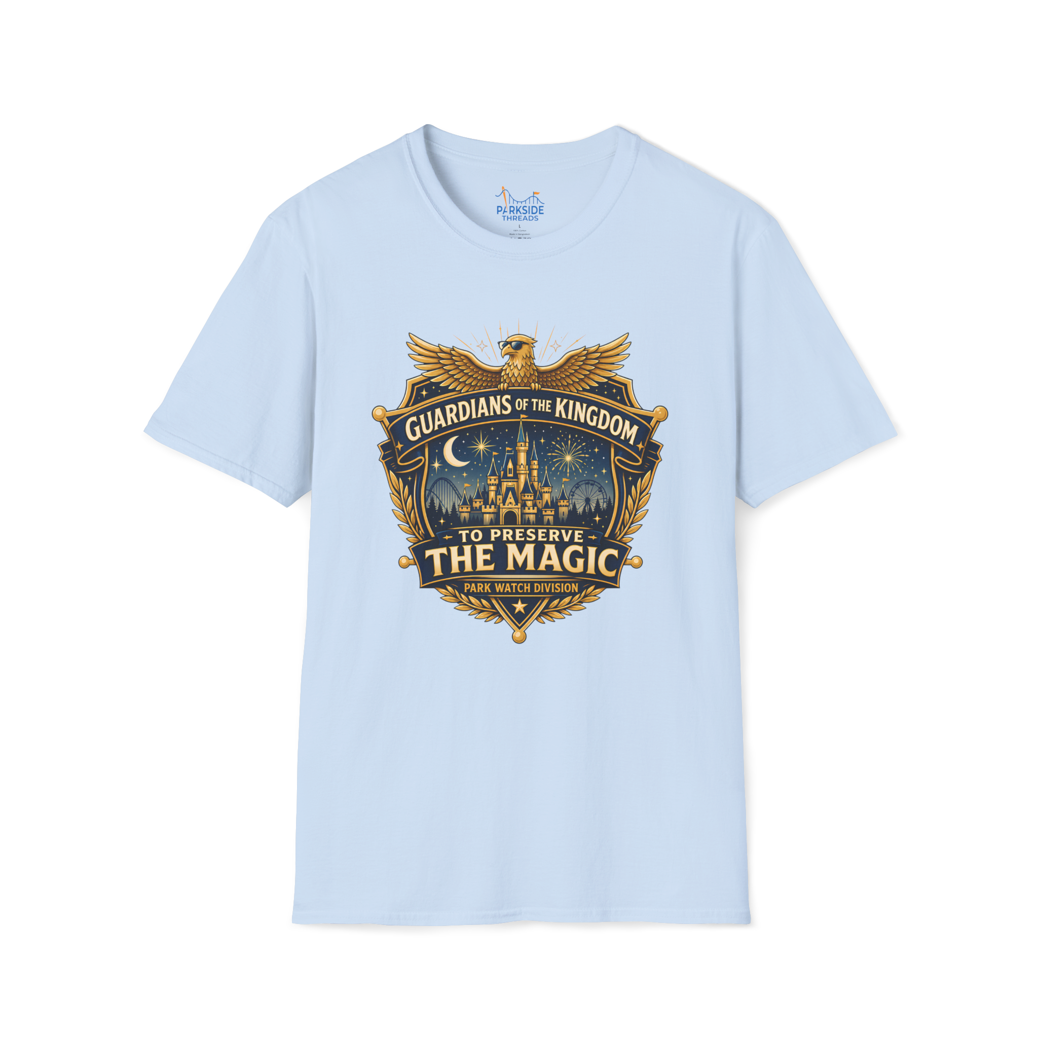 Guardians of the Kingdom Police Officer Theme Park Shirt, Off Duty Cop Vacation Tee, Law Enforcement Gift