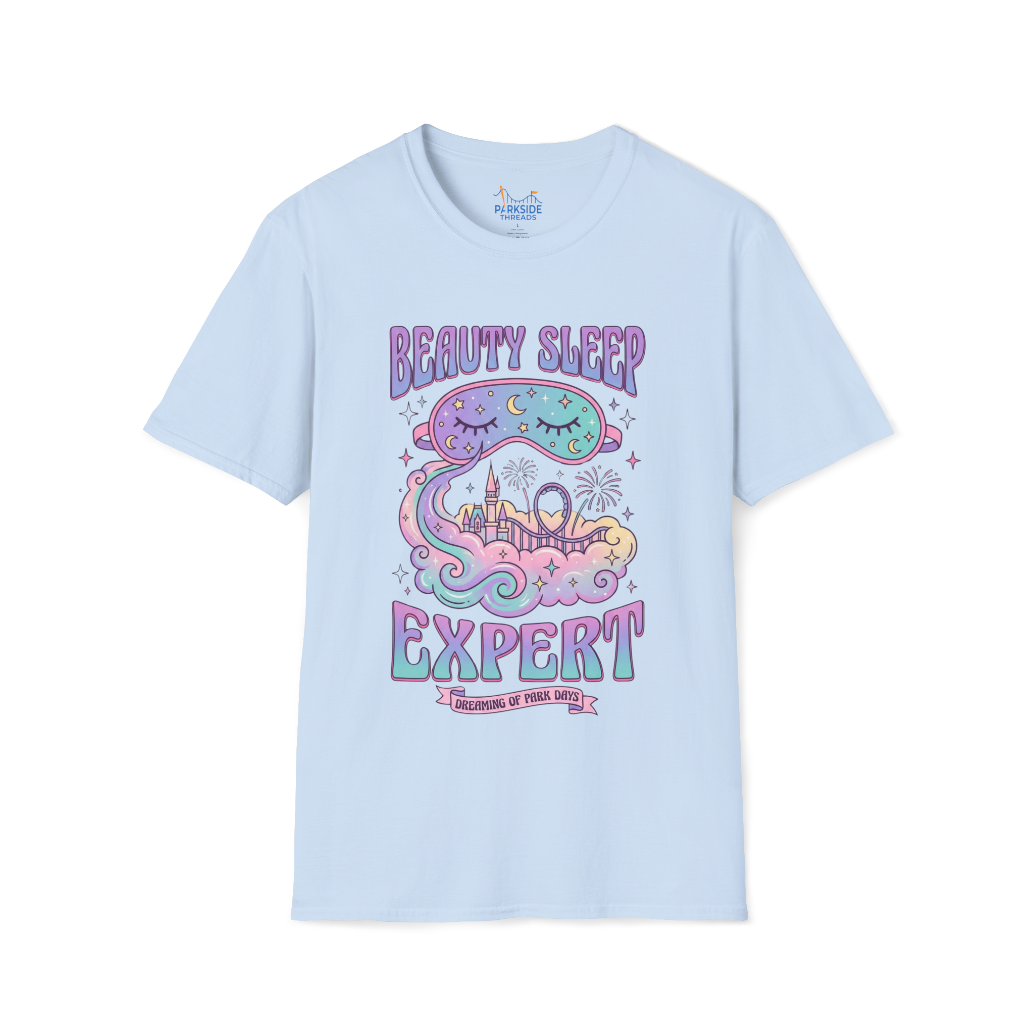 Beauty Sleep Expert T-Shirt – Dreamy Park Tee for Park Moms
