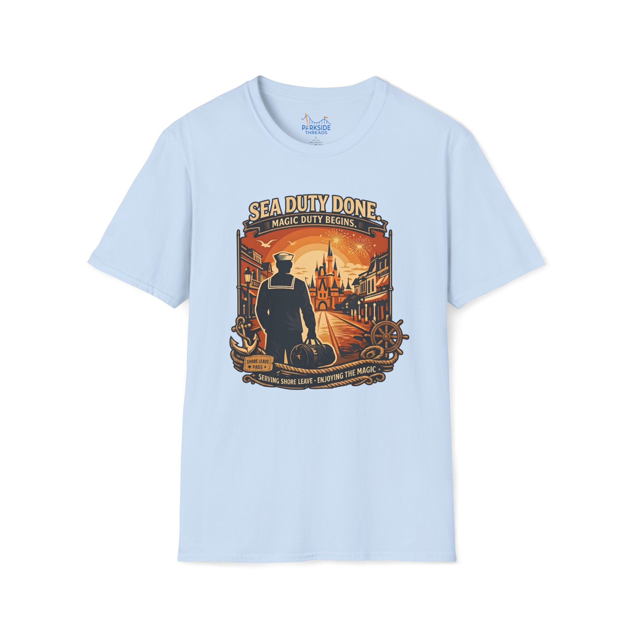 Sea Duty Done Navy Theme Park Shirt