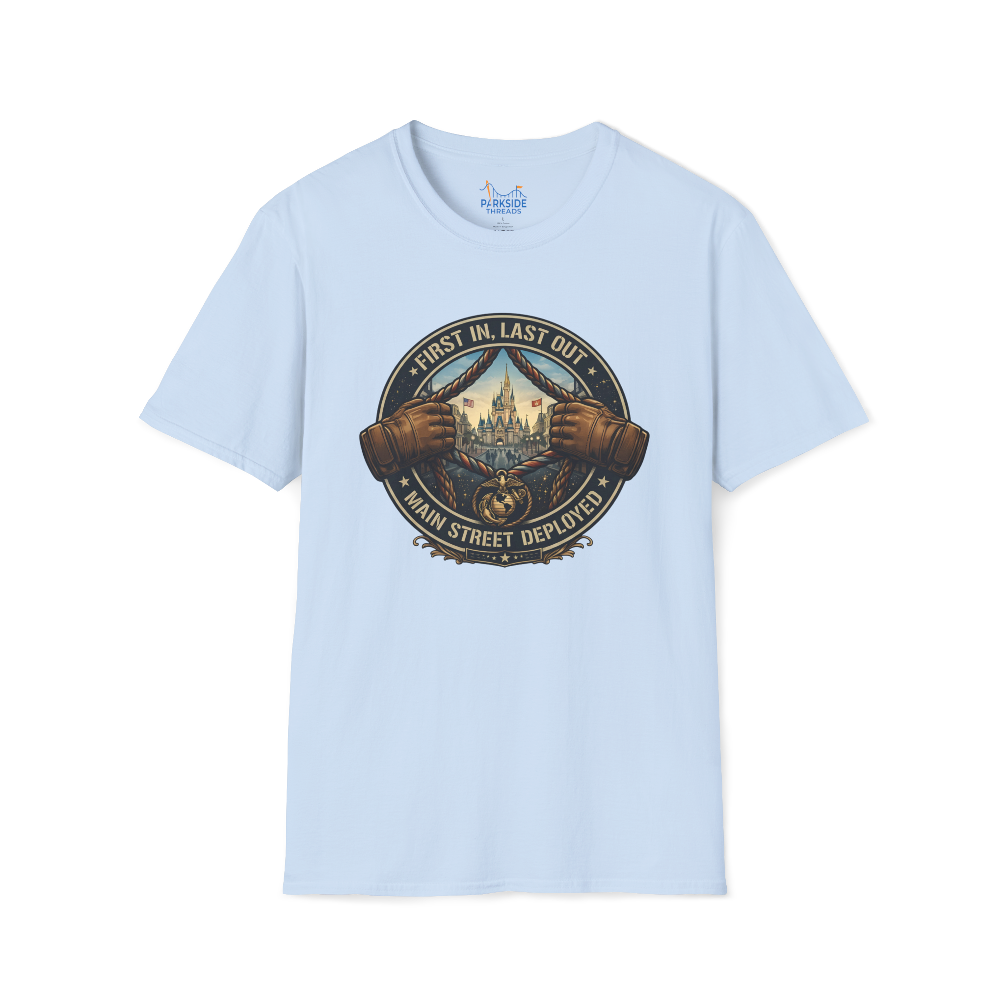 Main Street Deployed Marine Family Shirt