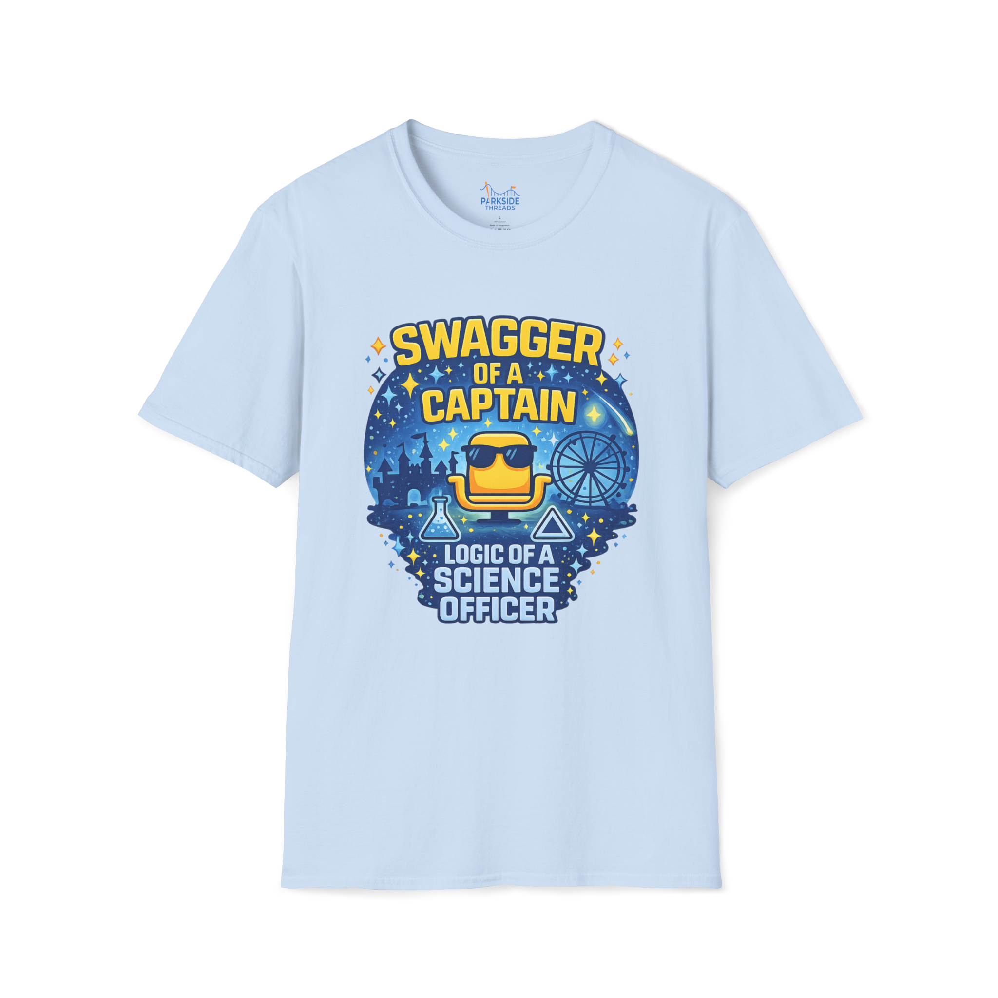 Captain Swagger. Science Officer Logic. Tee