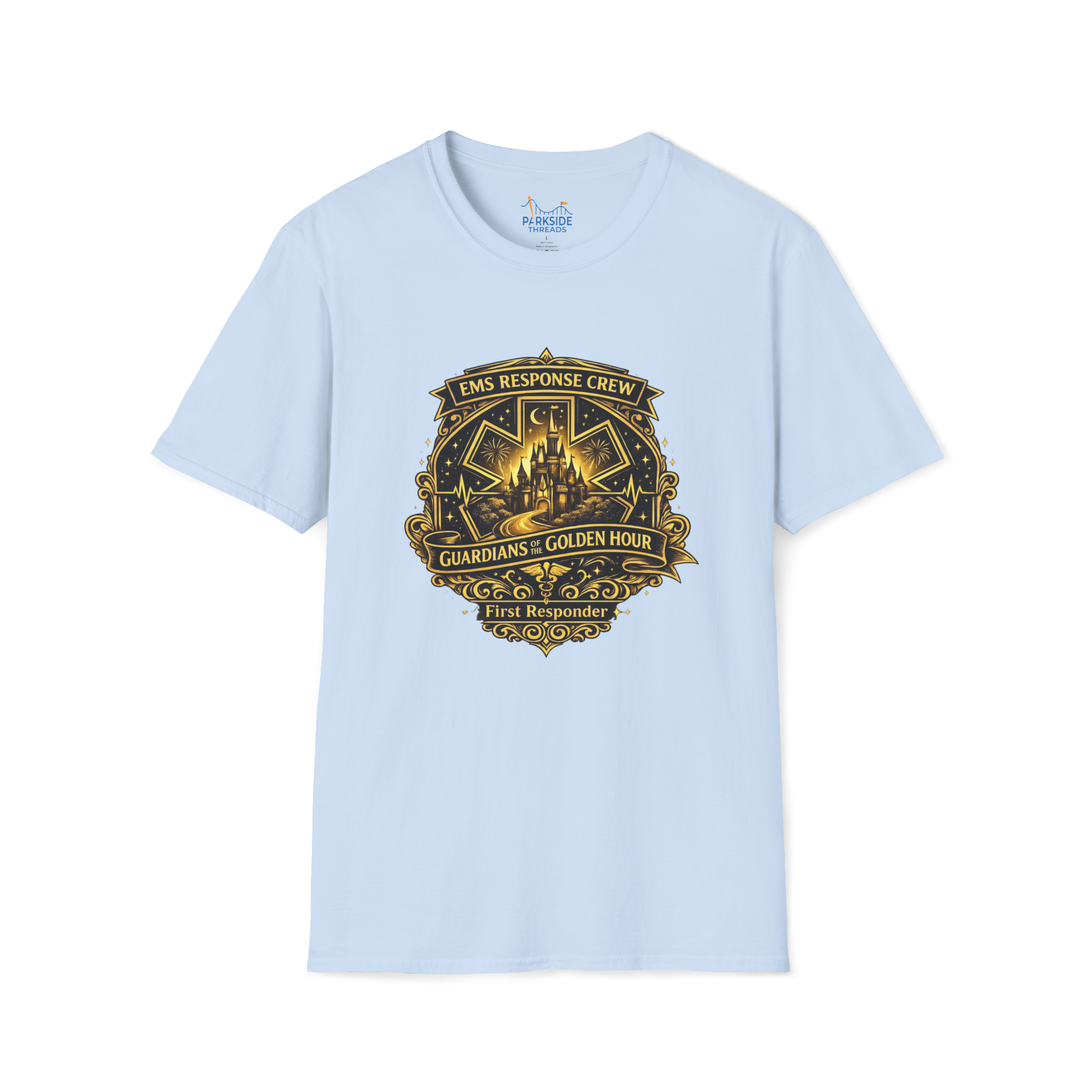 Guardians of the Golden Hour EMS First Responder Theme Park T-Shirt