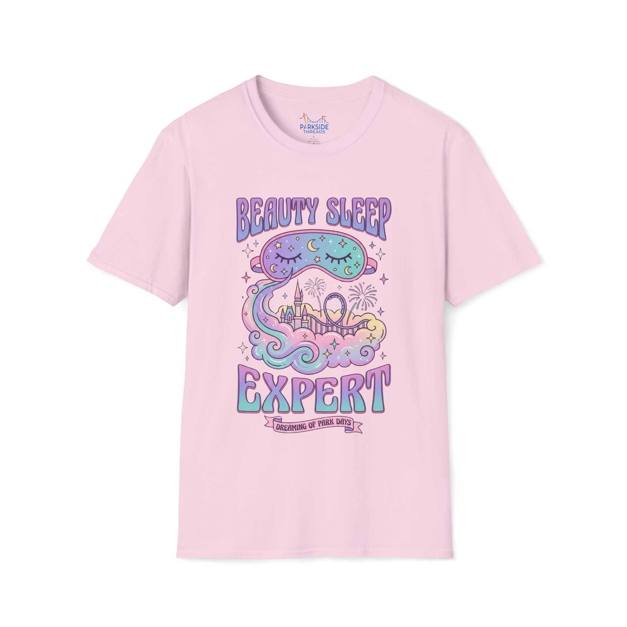Beauty Sleep Expert T-Shirt – Dreamy Park Tee for Park Moms
