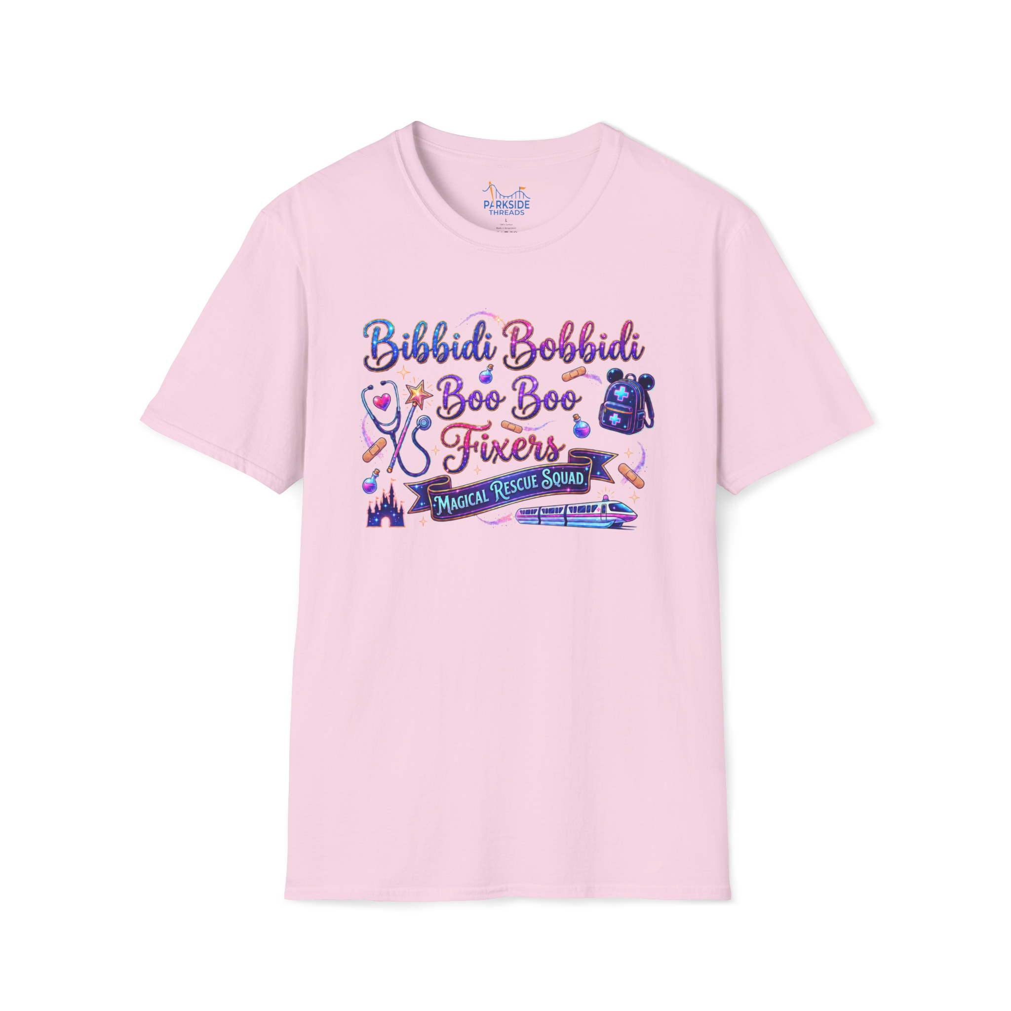 Bibbidi Bobbidi Boo Boo Fixers Magical Rescue Squad T-Shirt