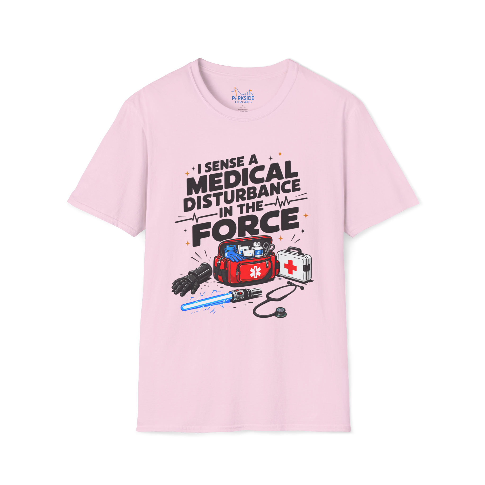 I Sense a Medical Disturbance in the Force EMS Parody T-Shirt