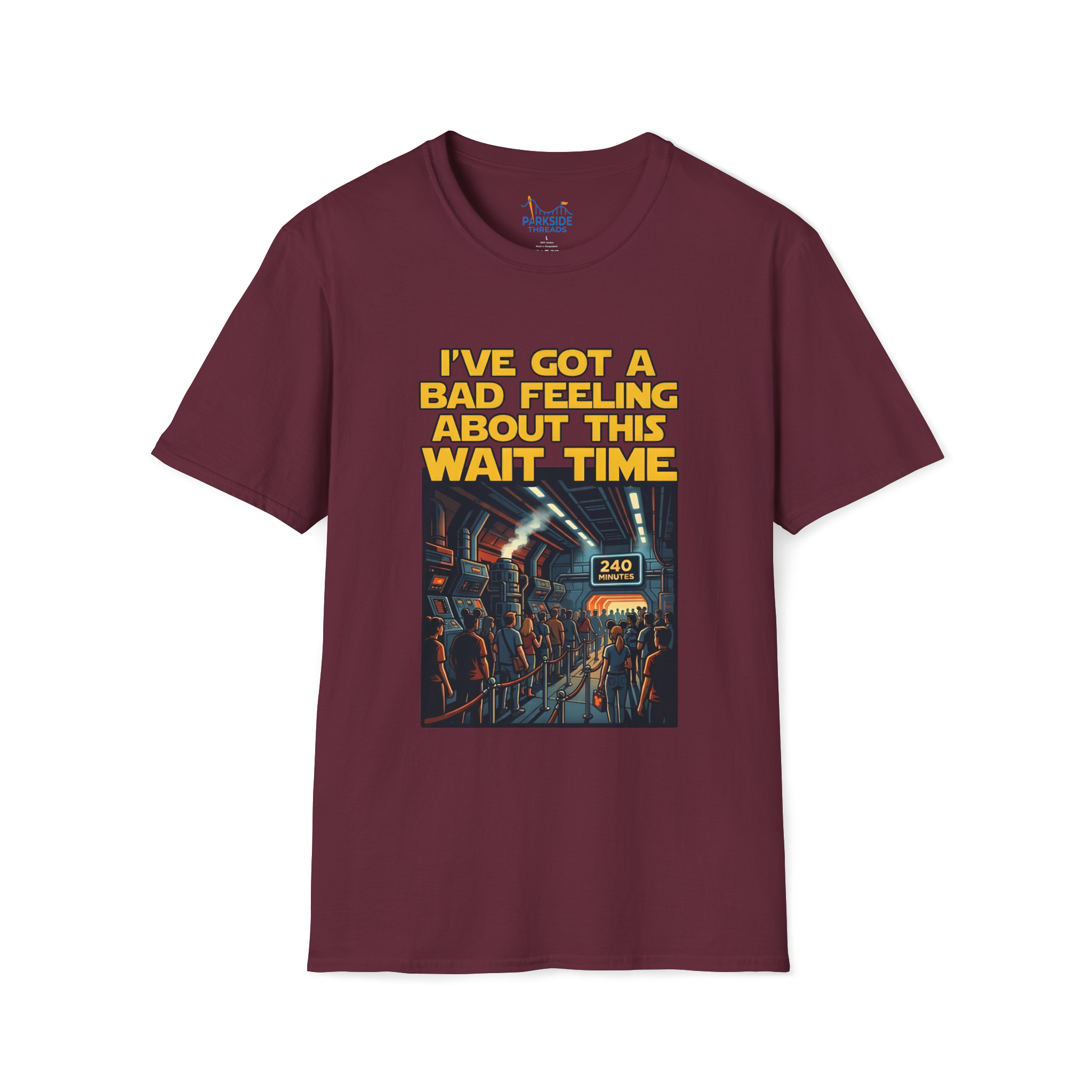 Bad Feeling About This Wait Time Theme Park Shirt