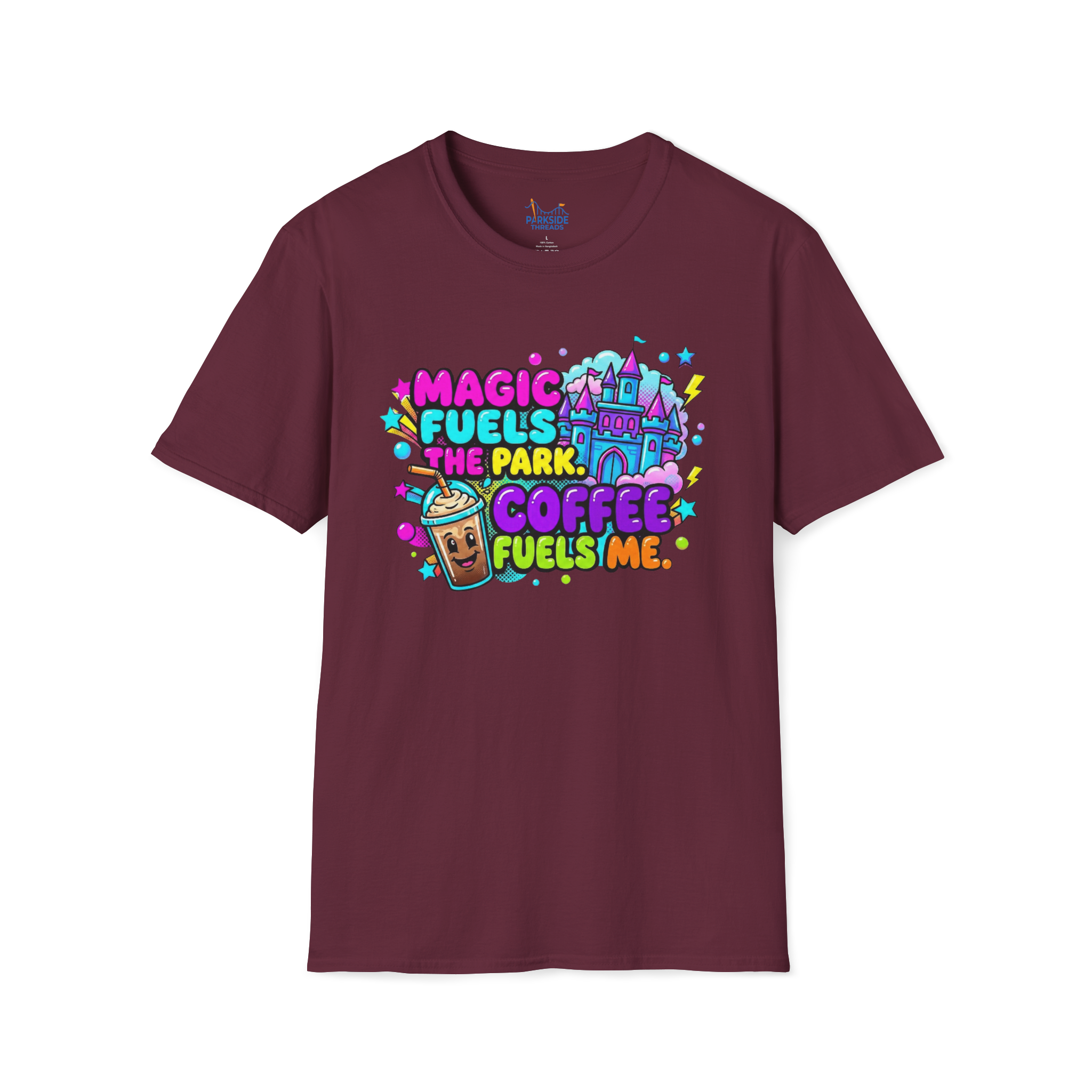 Magic Fuels the Park. Coffee Fuels Me. Tee