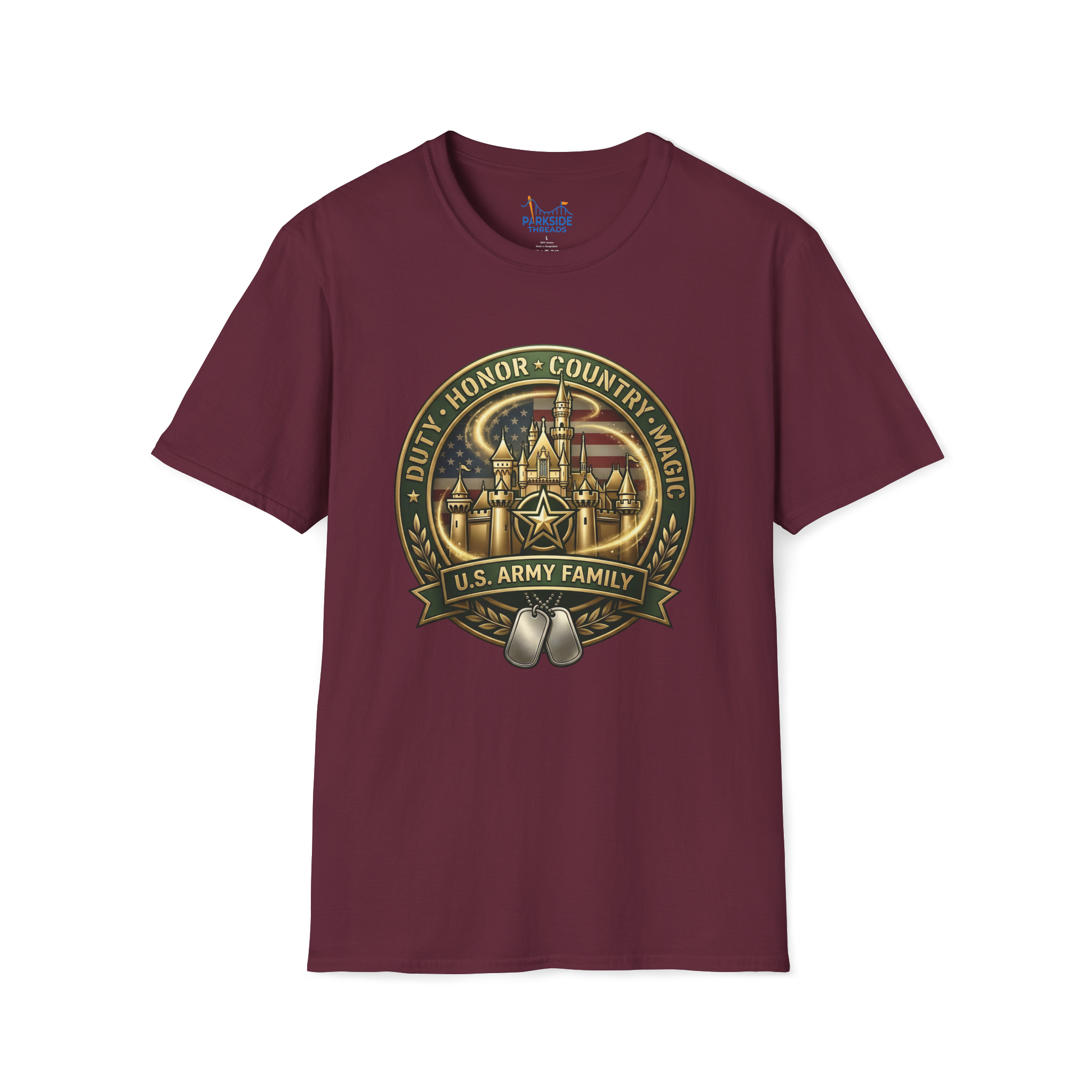 Duty Honor Country Magic Army Family Shirt