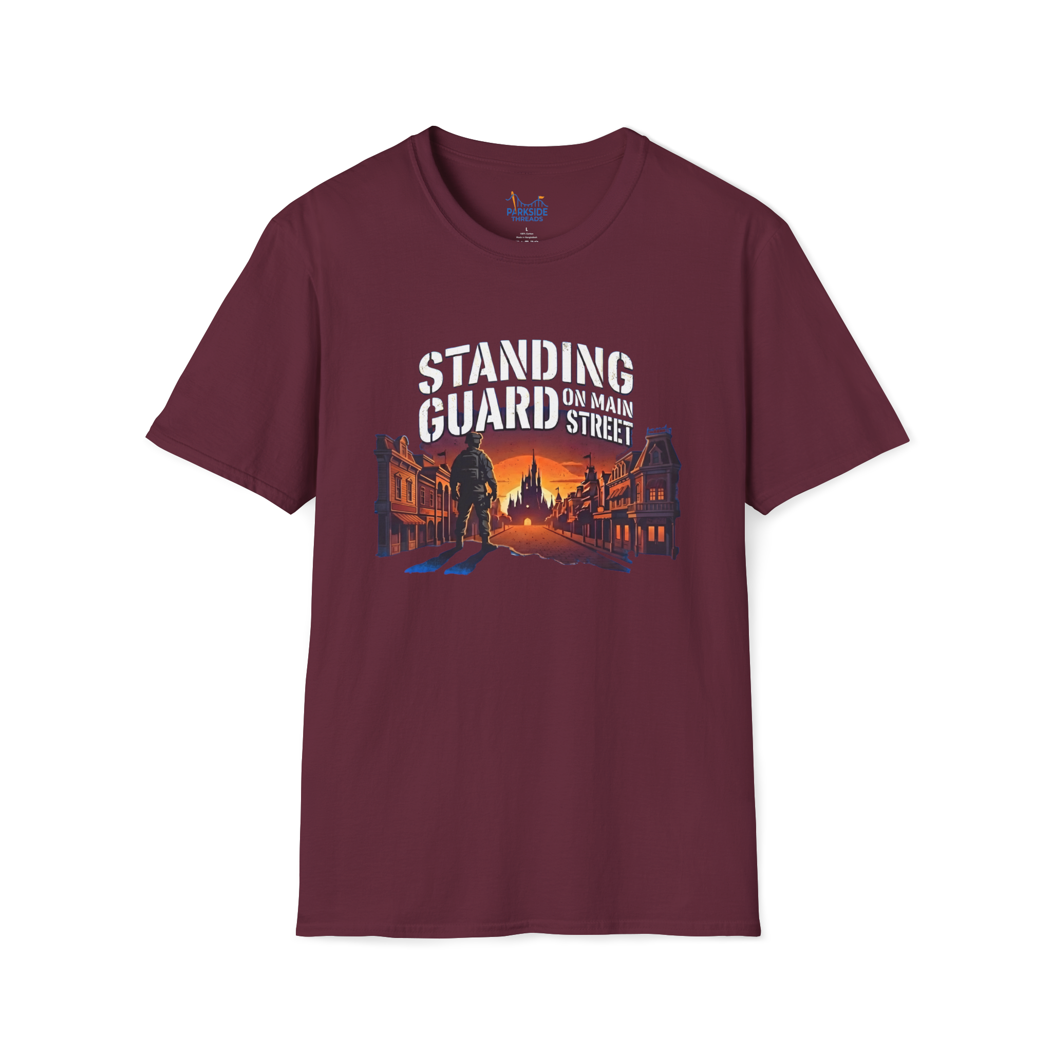 Standing Guard on Main Street Veteran Shirt