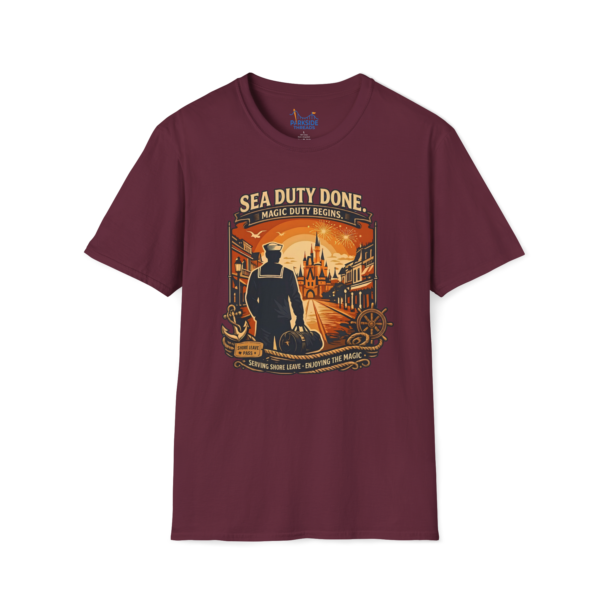 Sea Duty Done Navy Theme Park Shirt