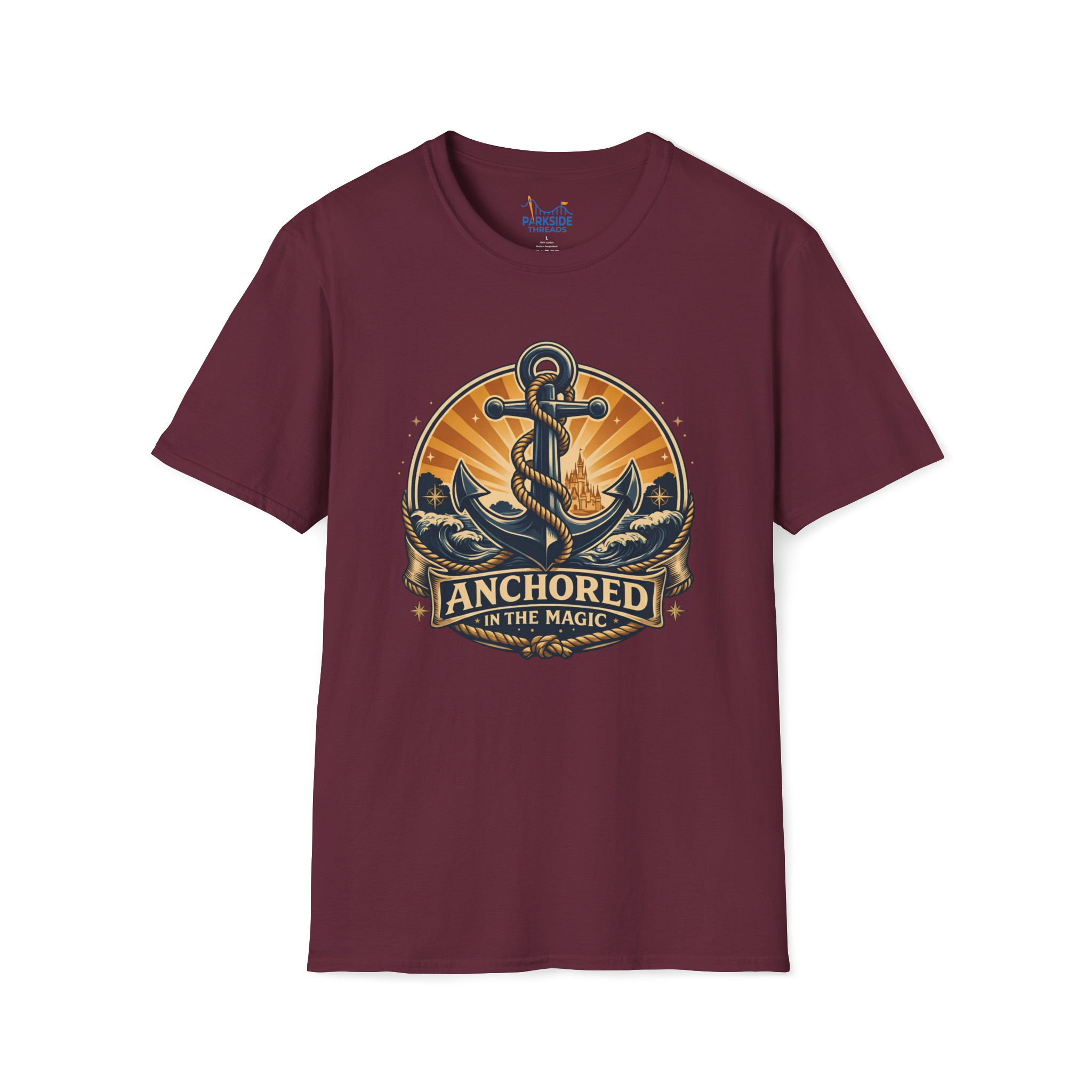 Anchored in the Magic Navy Shirt