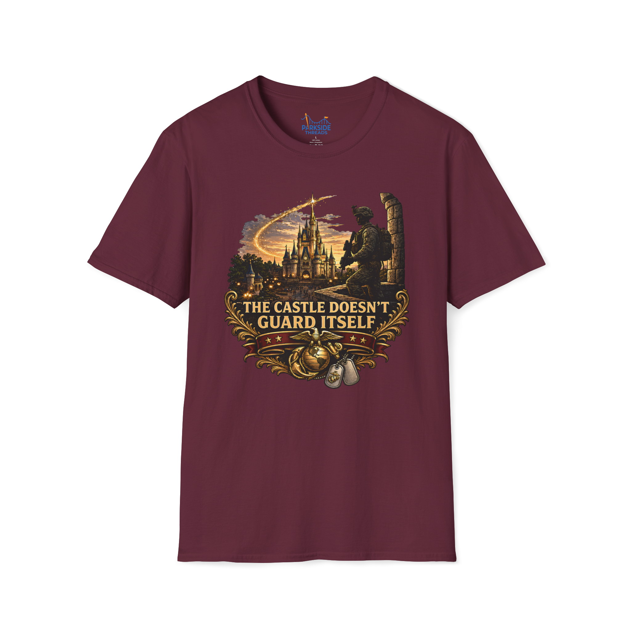 The Castle Doesn’t Guard Itself Marine Shirt