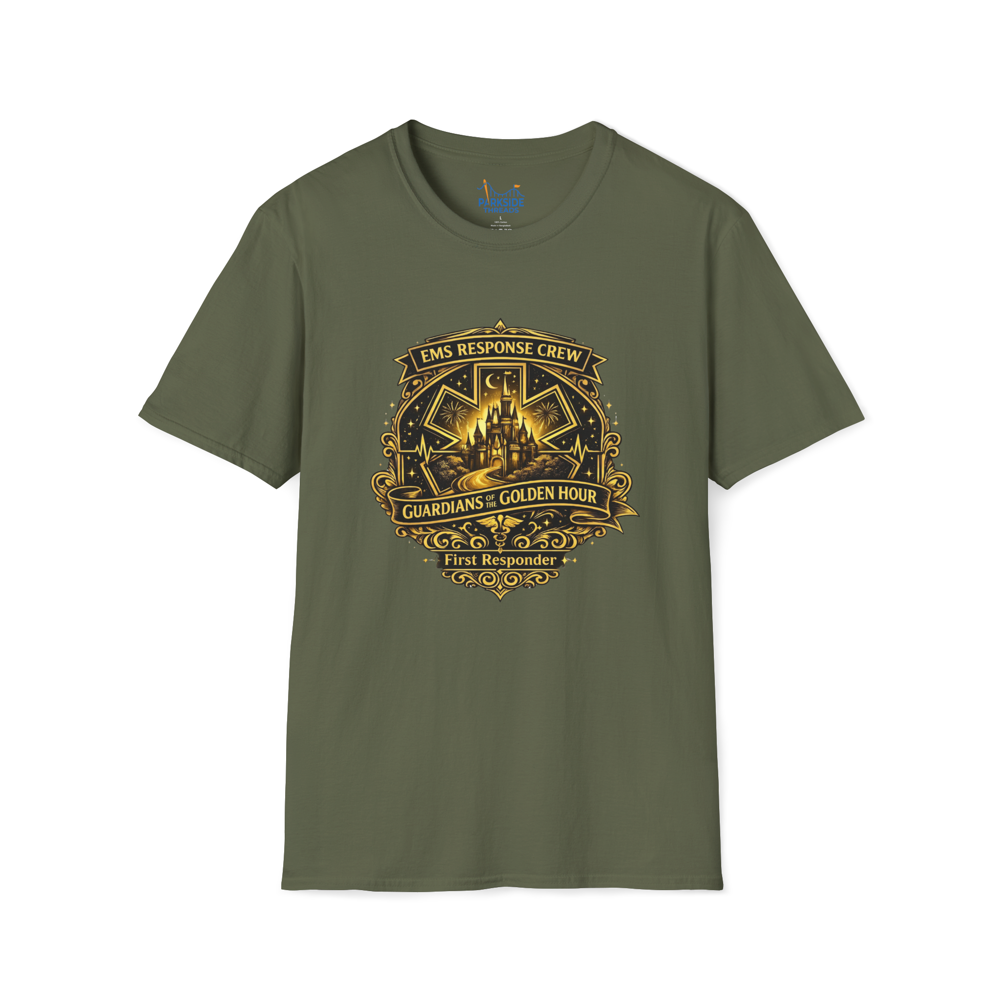 Guardians of the Golden Hour EMS First Responder Theme Park T-Shirt