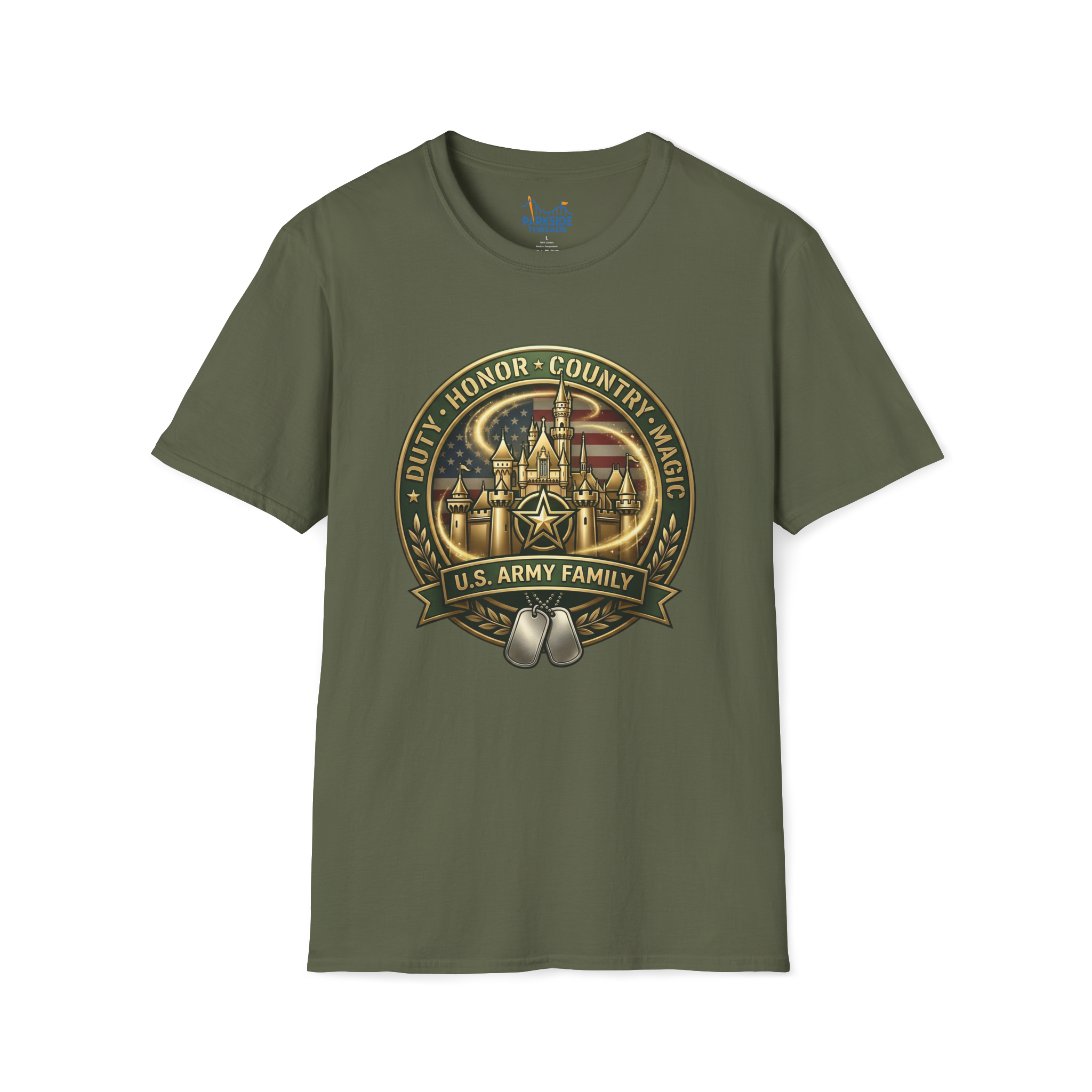 Duty Honor Country Magic Army Family Shirt