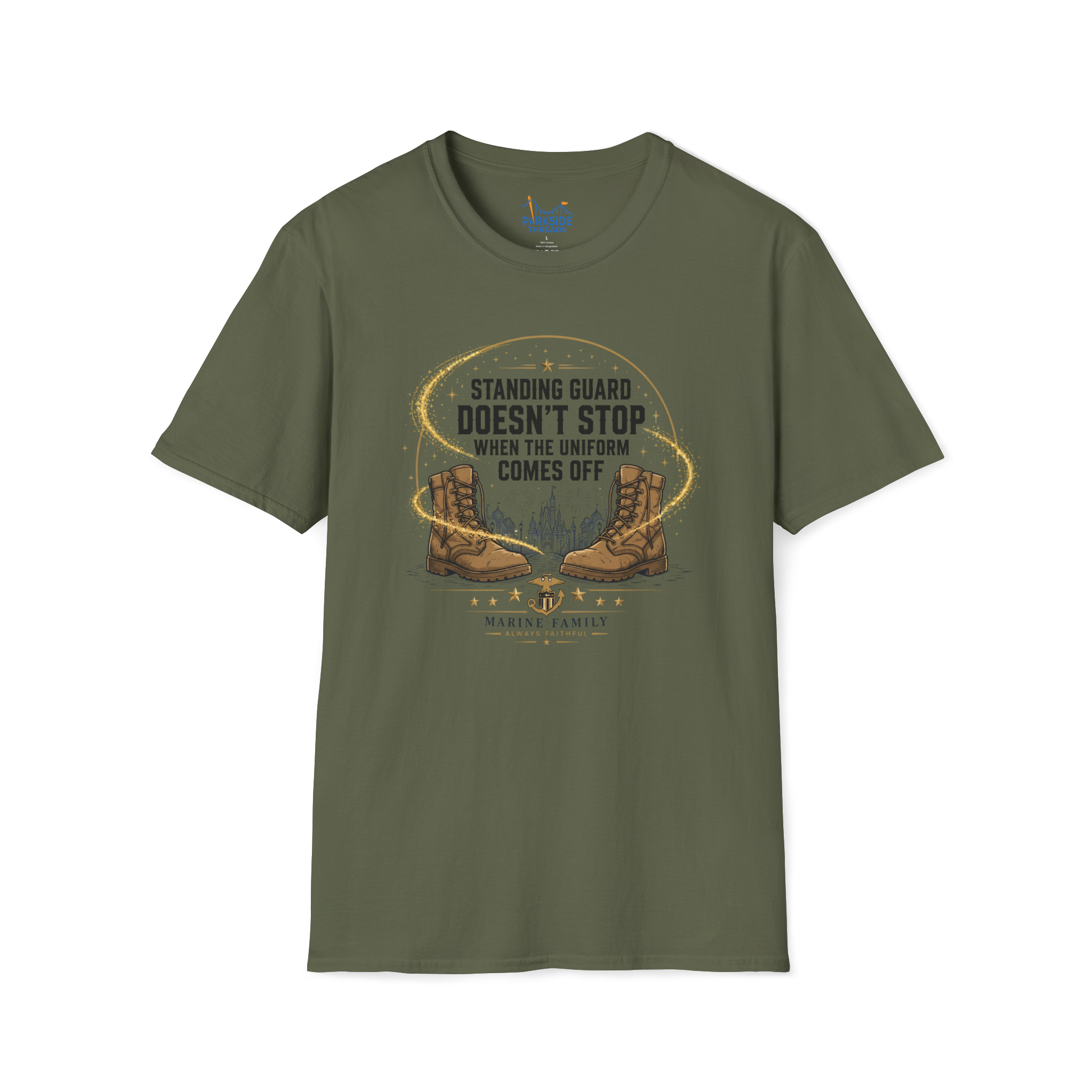 Standing Guard Off Duty Marines Shirt