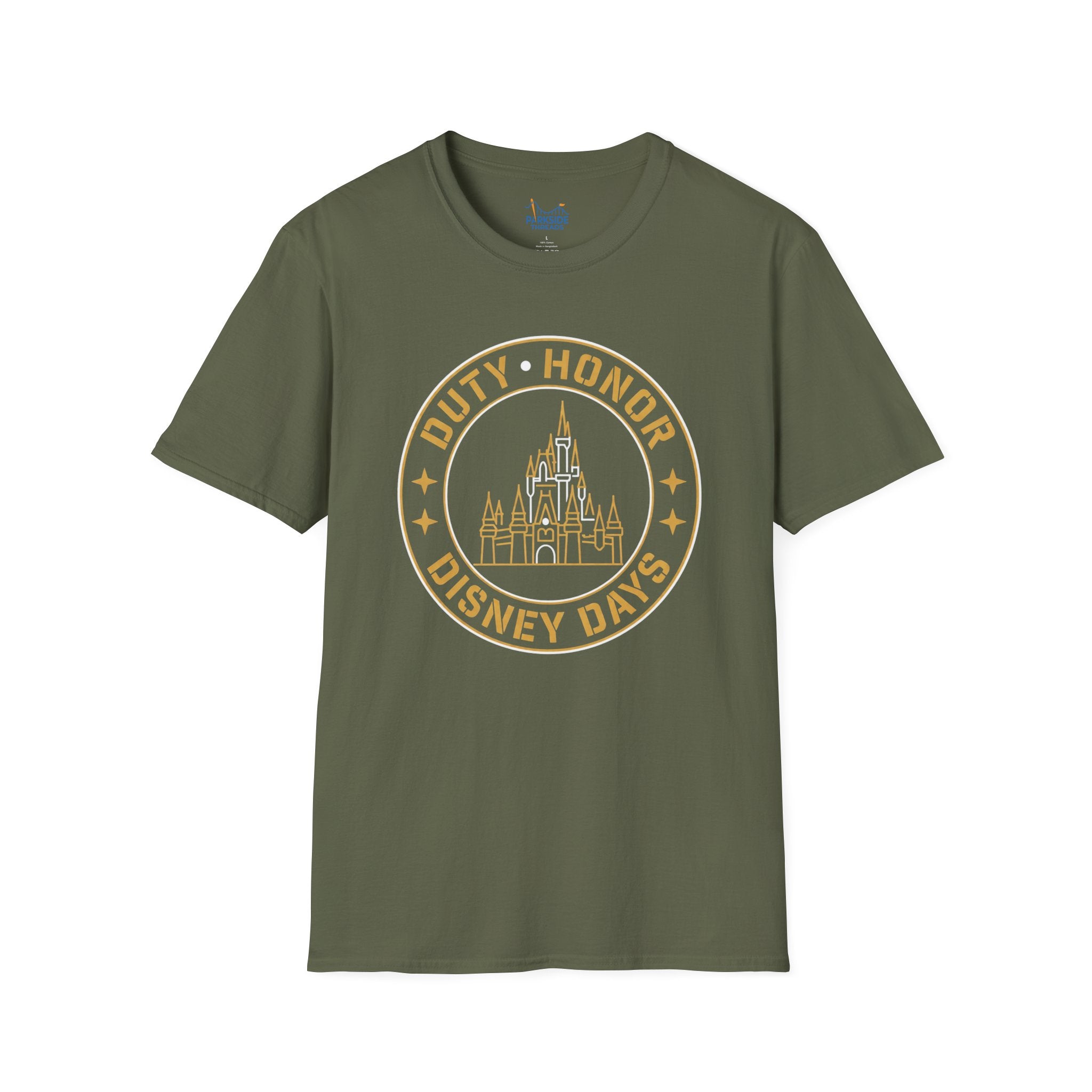Duty Honor Disney Days Veteran Theme Park Shirt, Military Family Vacation Tee, Patriotic Park Gift