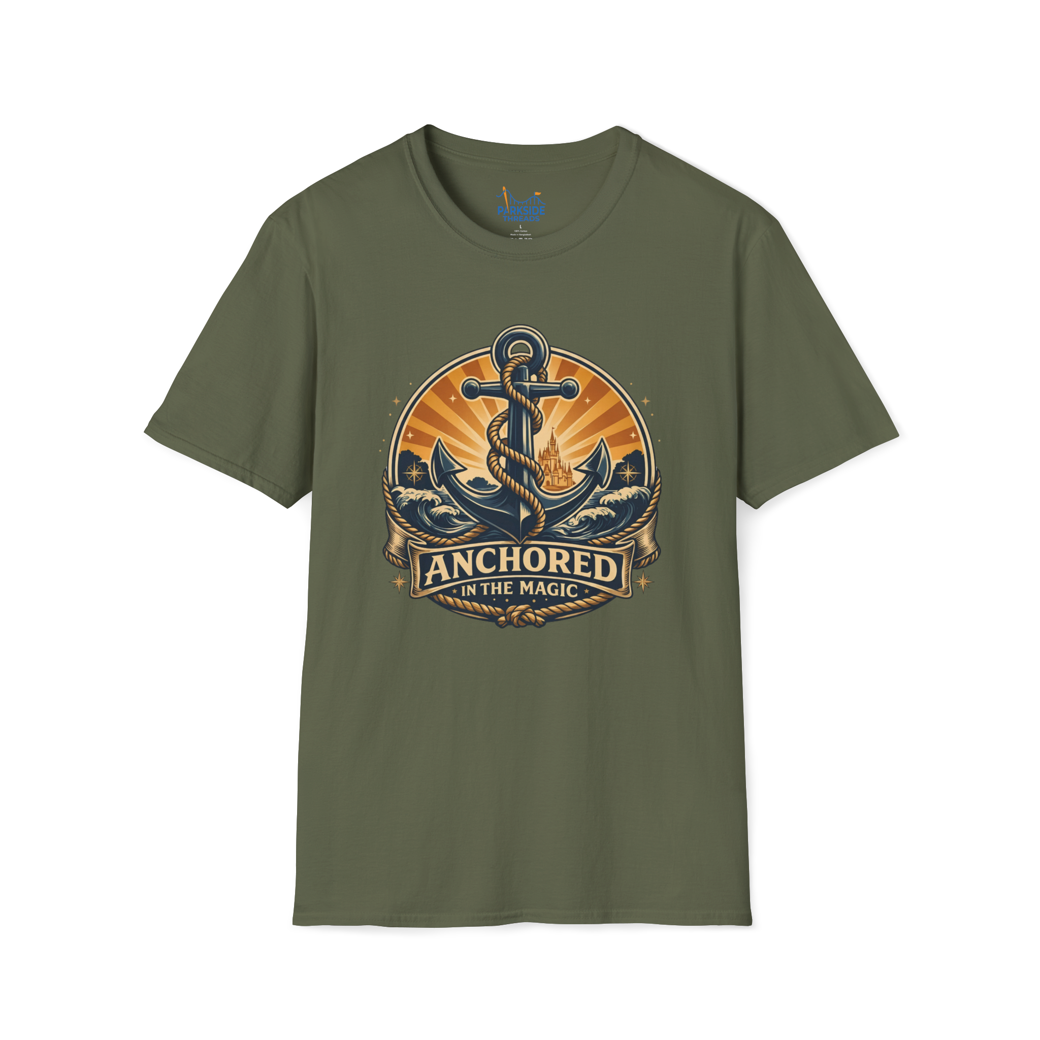 Anchored in the Magic Navy Shirt