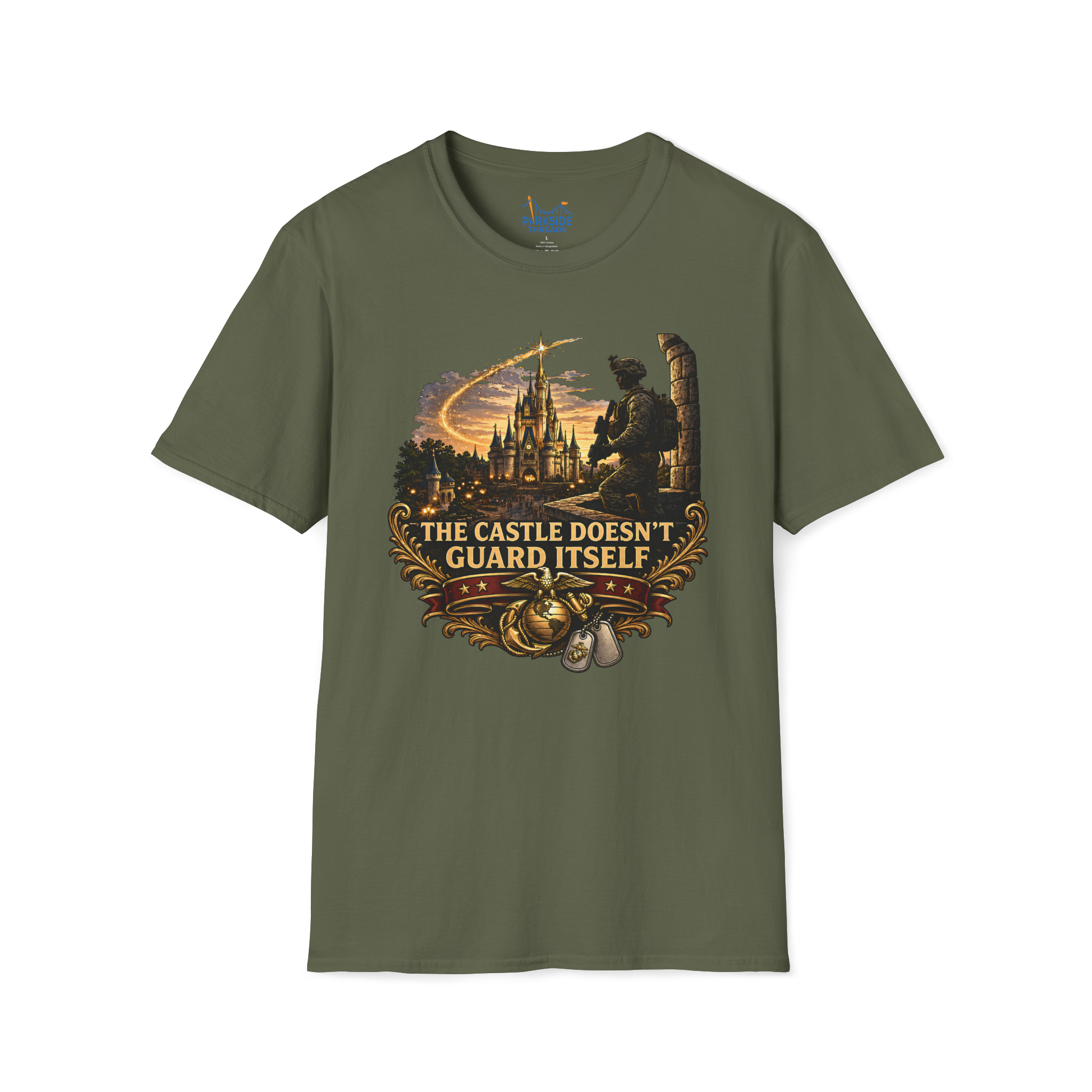 The Castle Doesn’t Guard Itself Marine Shirt