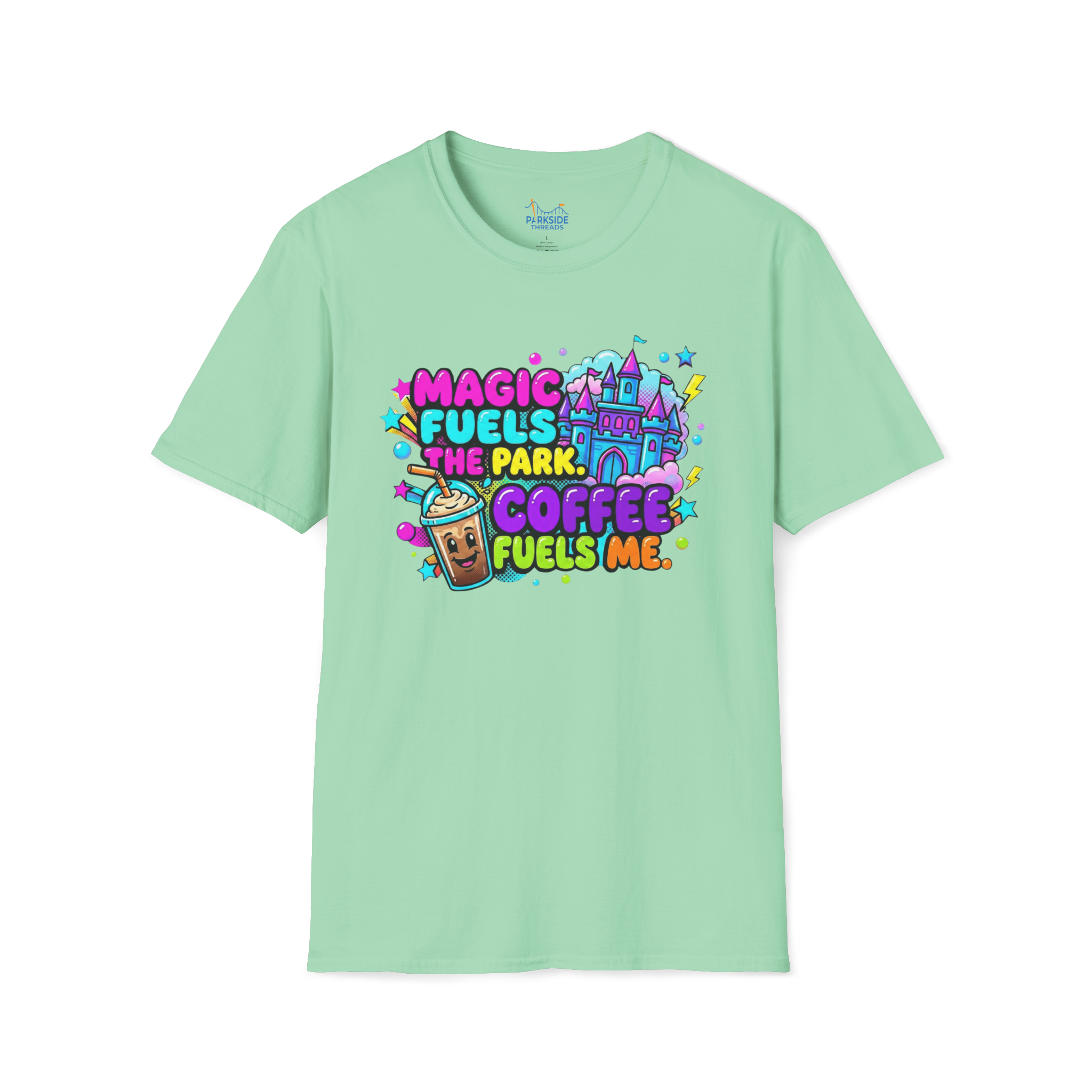 Magic Fuels the Park. Coffee Fuels Me. Tee