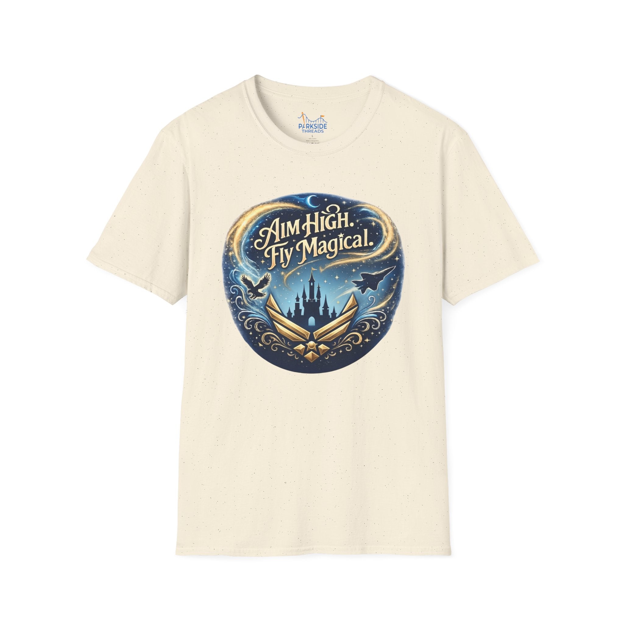 aim high, fly magical - tee shirt