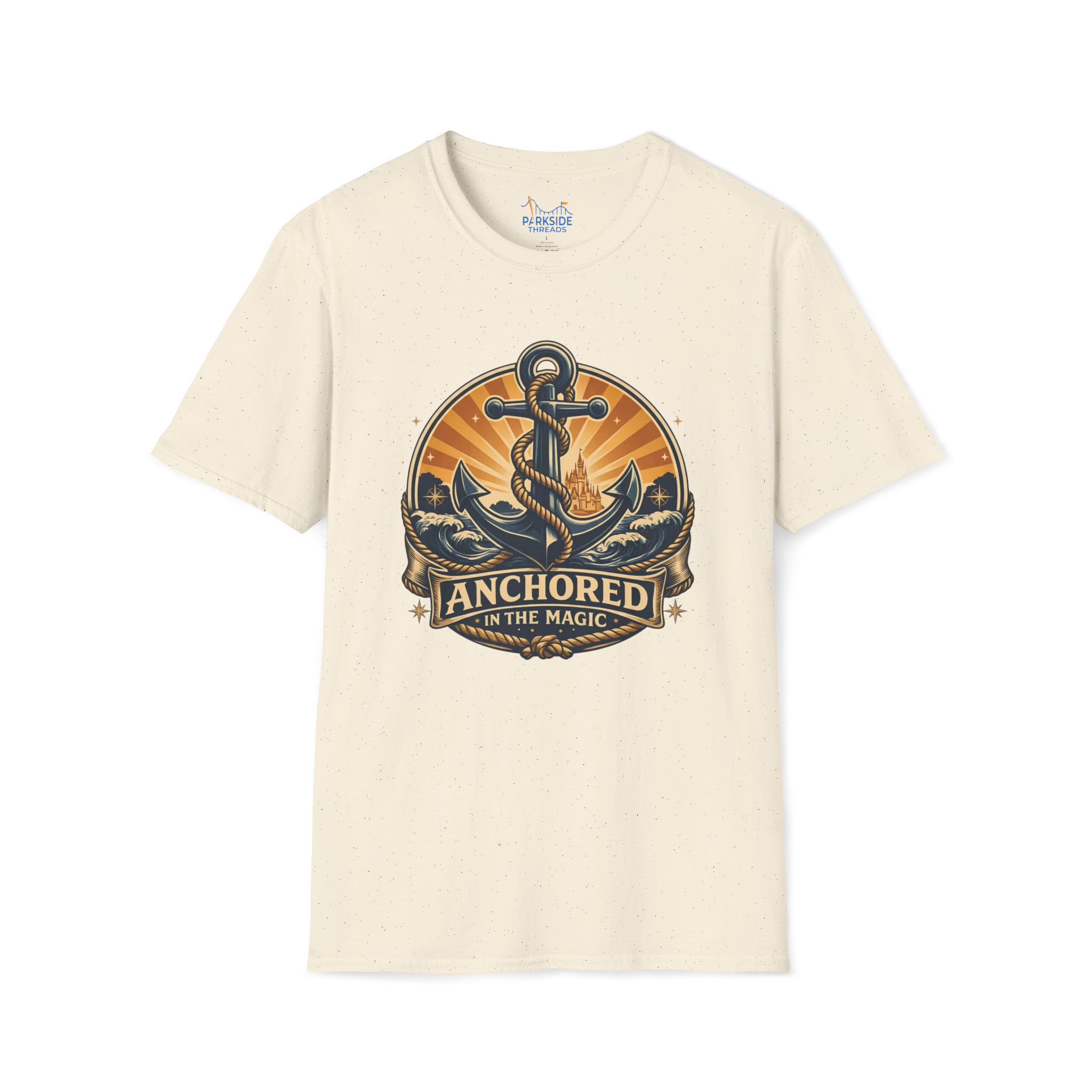 Anchored in the Magic Navy Shirt