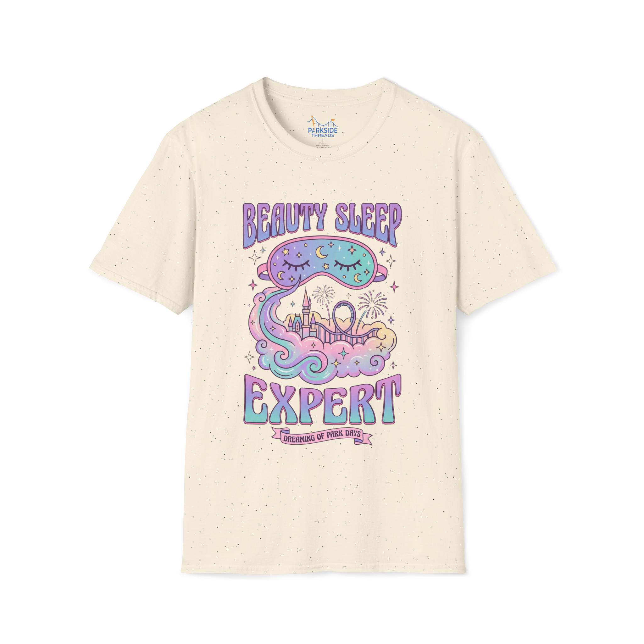 Beauty Sleep Expert T-Shirt – Dreamy Park Tee for Park Moms