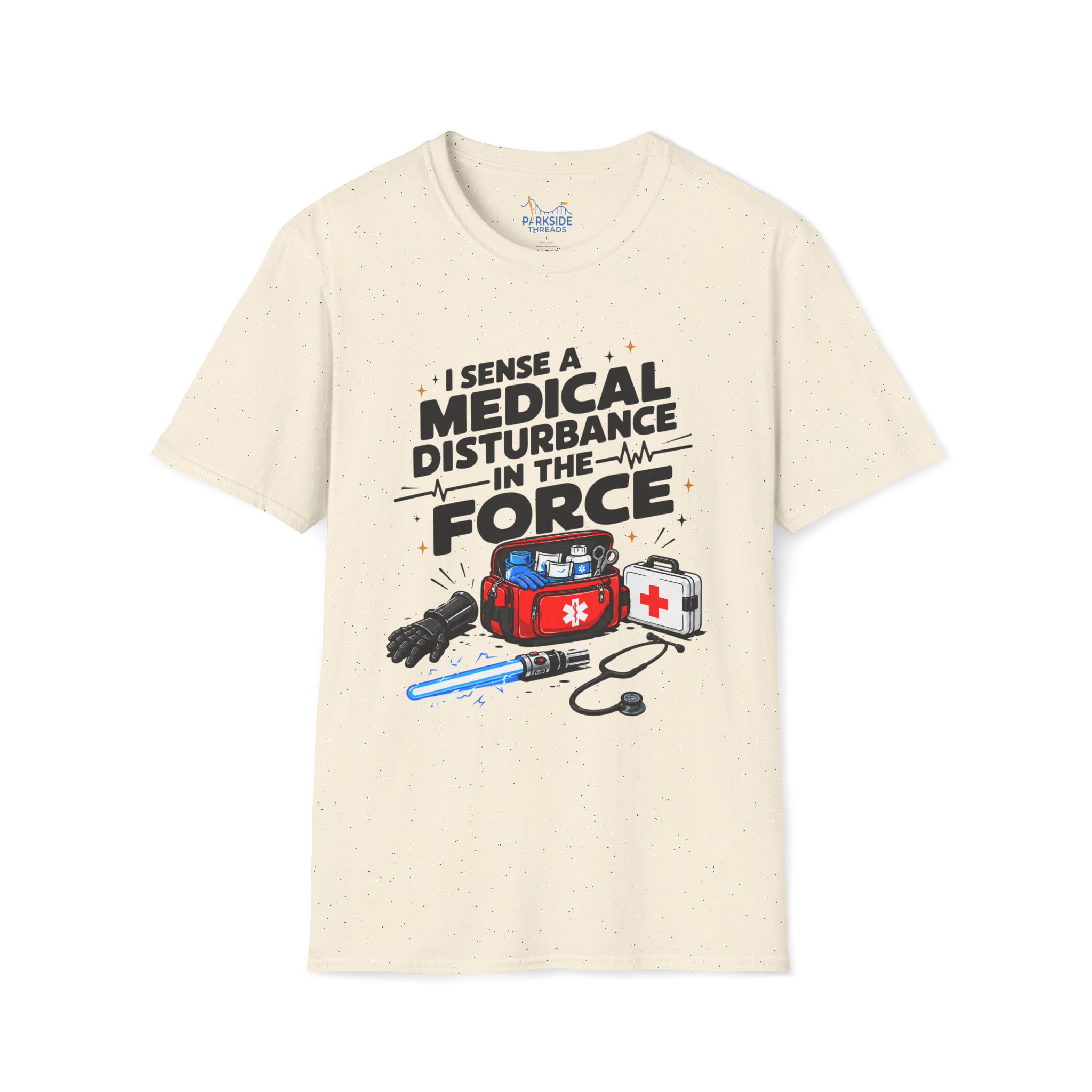 I Sense a Medical Disturbance in the Force EMS Parody T-Shirt