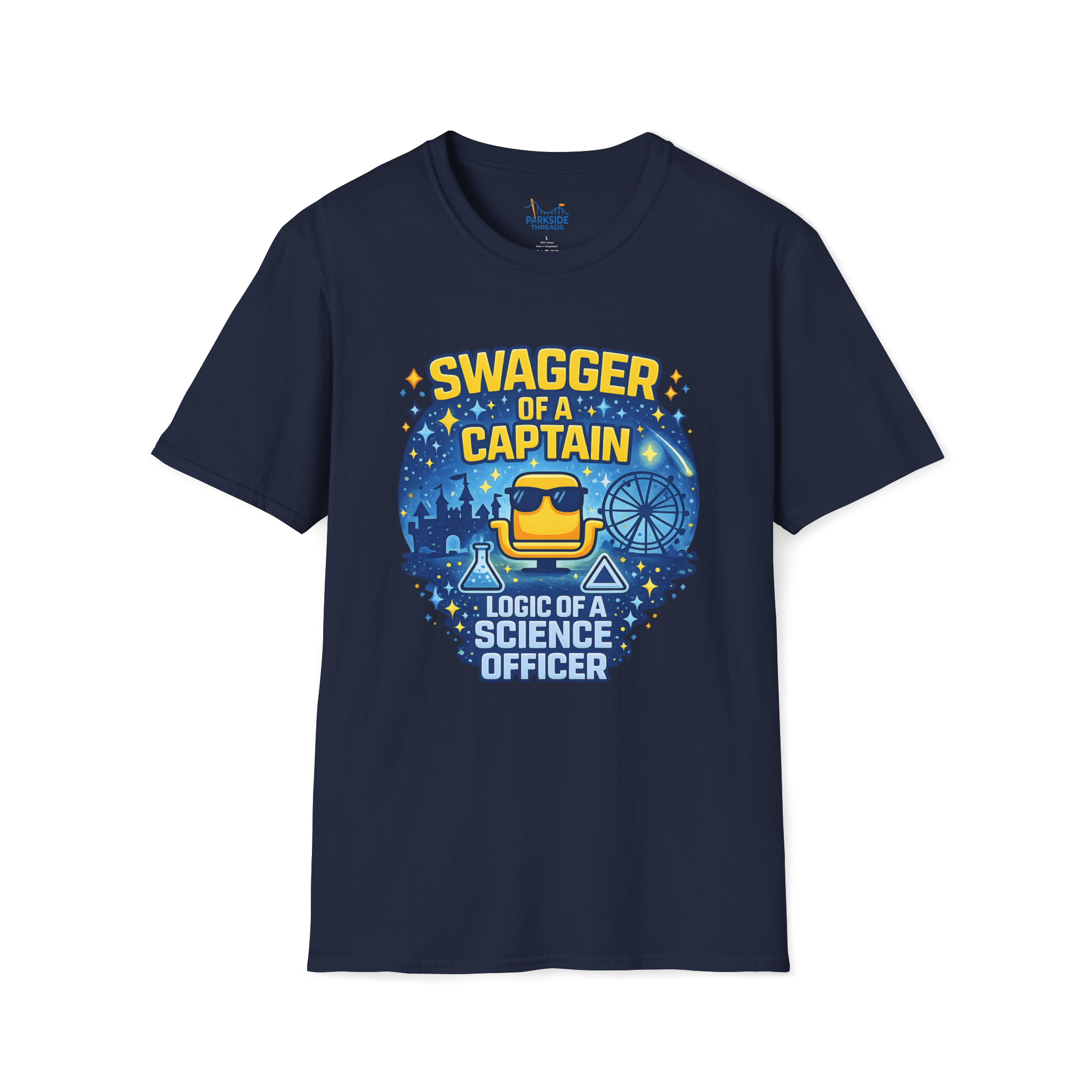 Captain Swagger. Science Officer Logic. Tee