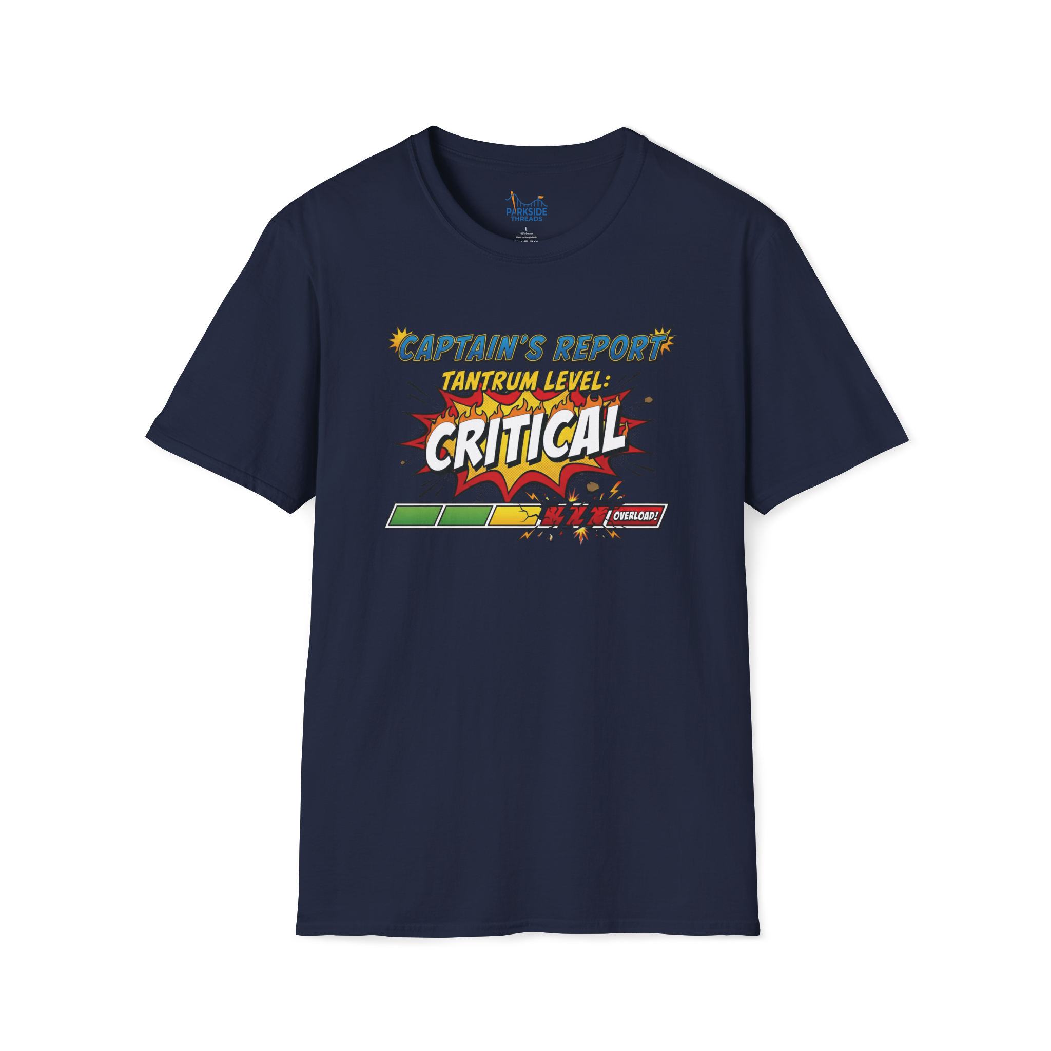 Tantrum Level: Critical | Funny Kids Comic Graphic Tee