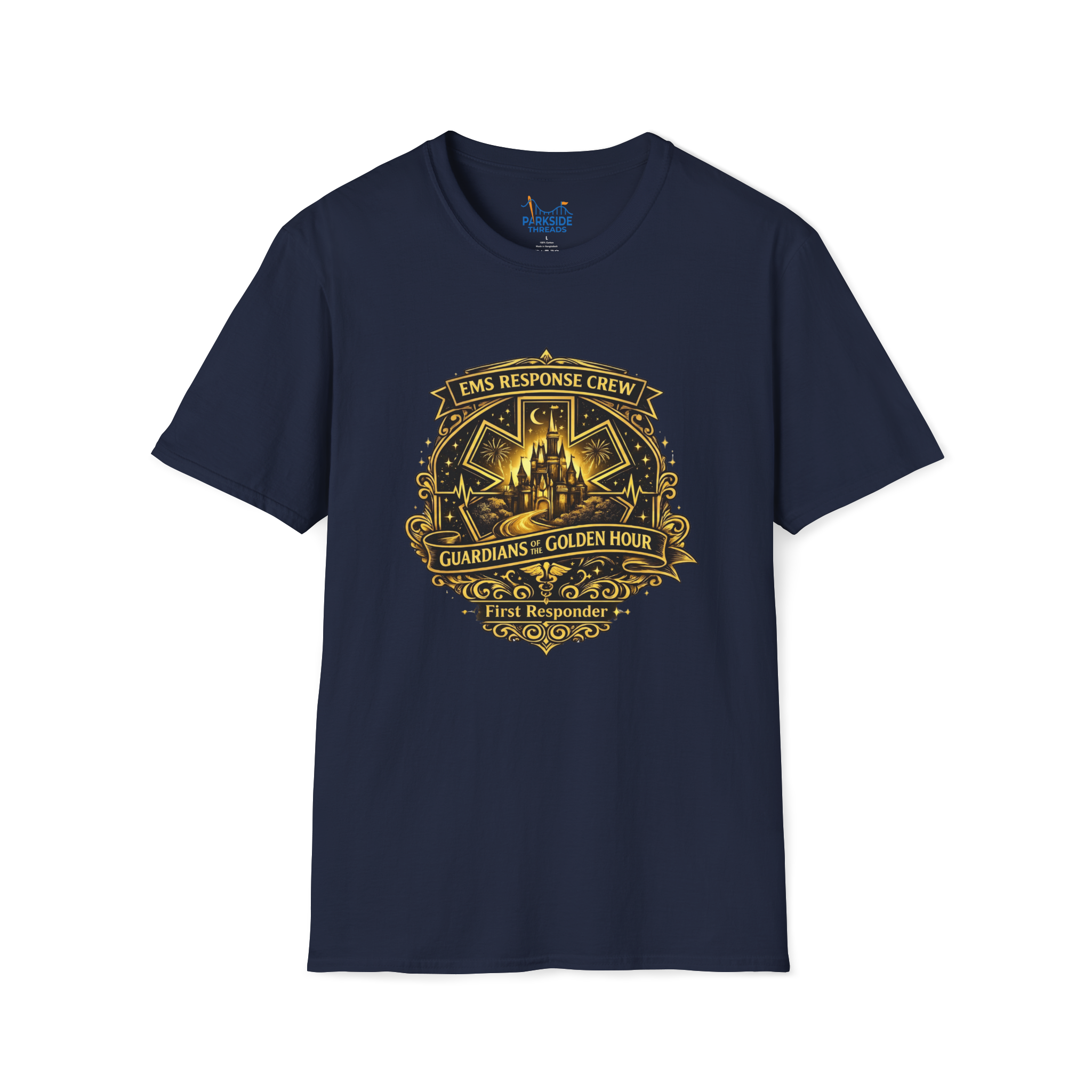 Guardians of the Golden Hour EMS First Responder Theme Park T-Shirt