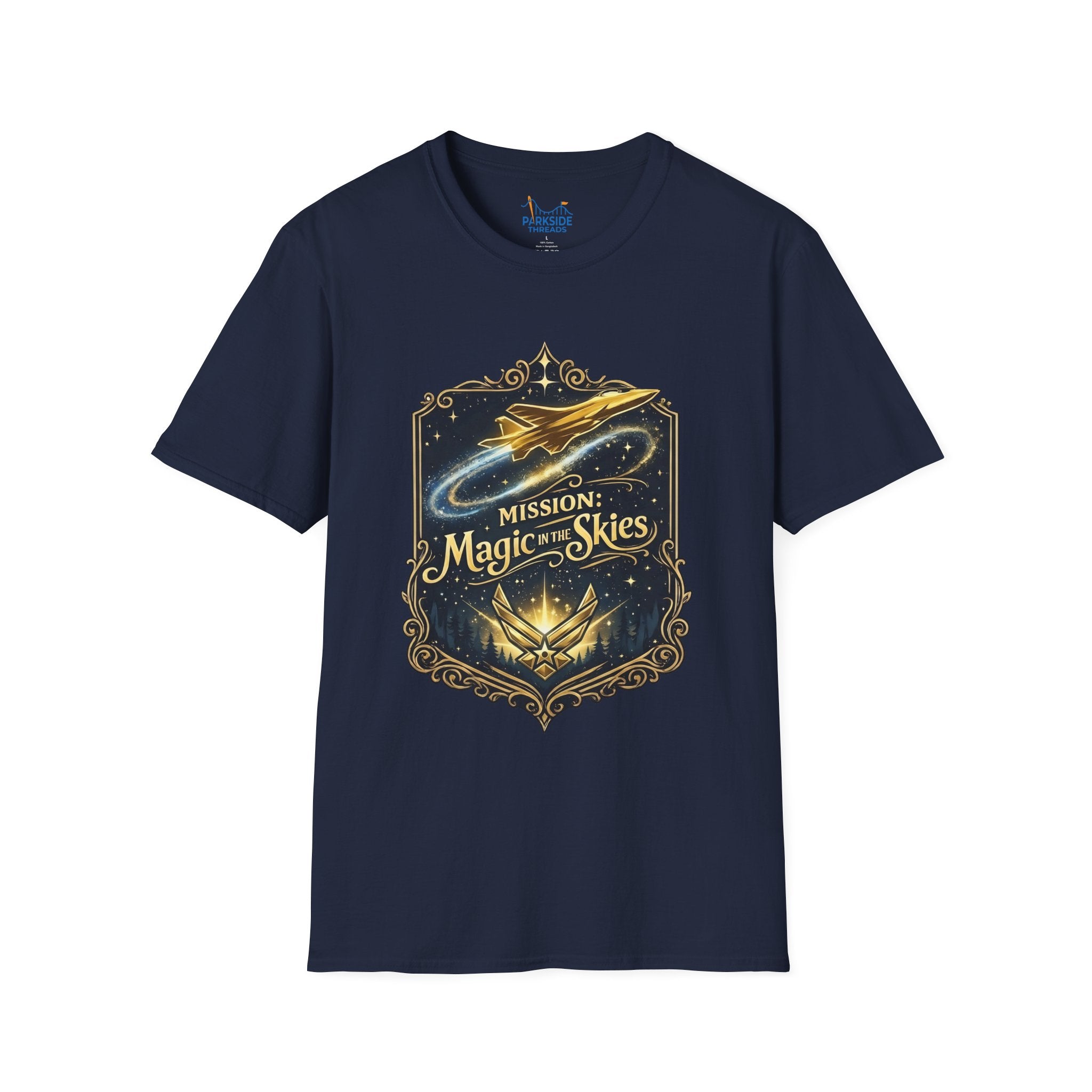 Mission Magic in the Skies Air Force Inspired Theme Park T-Shirt